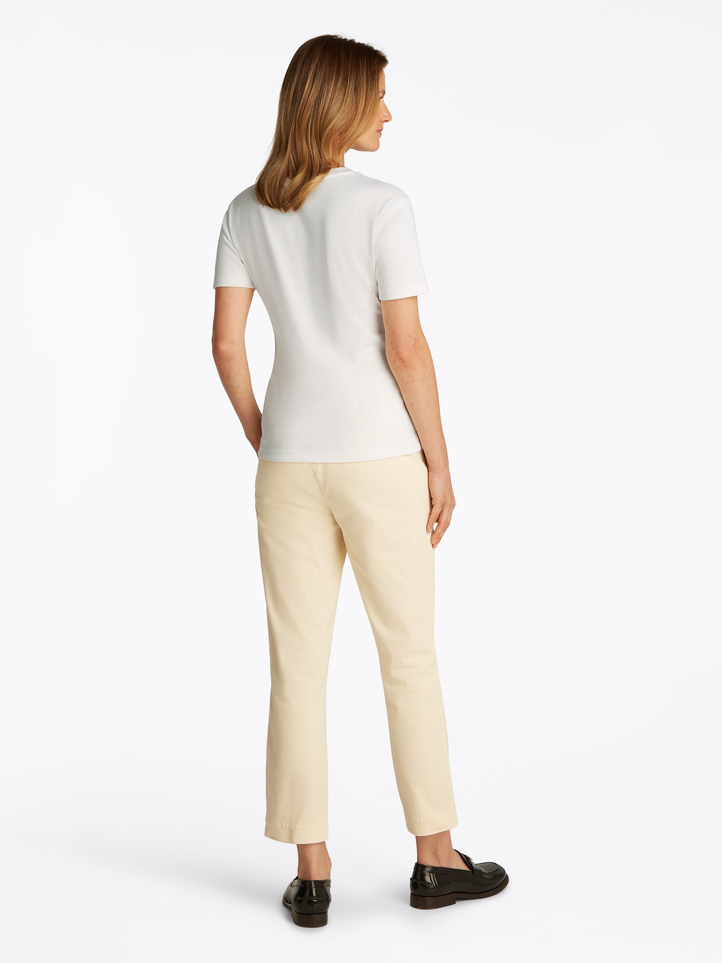 Tommy Hilfiger T-Shirt »SLIM CODY C-NK SS«, mit Logostickerei