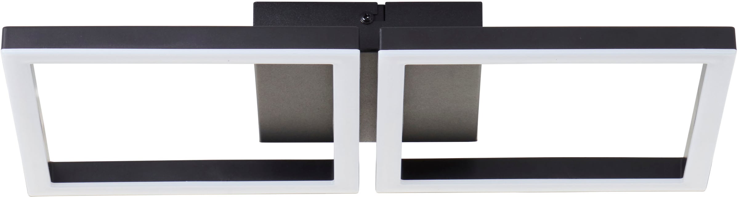 Brilliant LED Deckenleuchte »Nuvela« LED-Modul Warmweiß LED-Profilleuchte, 20 x 41 x 5 cm, 2300 lm, 3000 K, Metall, schwarz