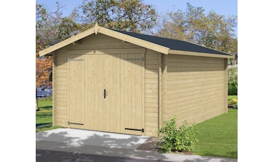 Nordic Holz Garage »Mauritius«, BxT: 382x560 cm, 202 cm Einfahrthöhe kaufen