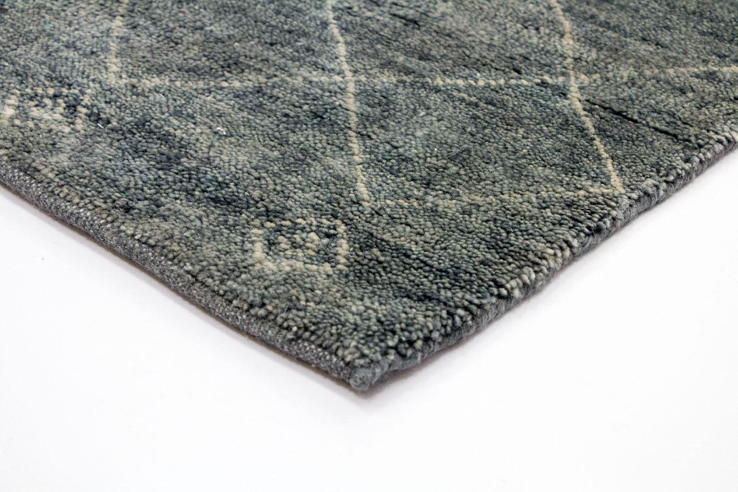 rechteckig, morgenland Teppich mehrfarbig«, handgeknüpft »Designer Wollteppich handgeknüpft