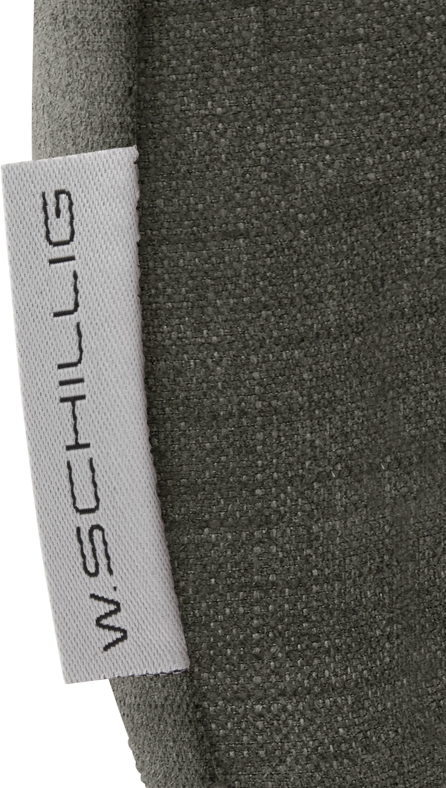 W.SCHILLIG Hocker »enjoy&MORE« Füße Chrom glänzend, Breite 151 cm