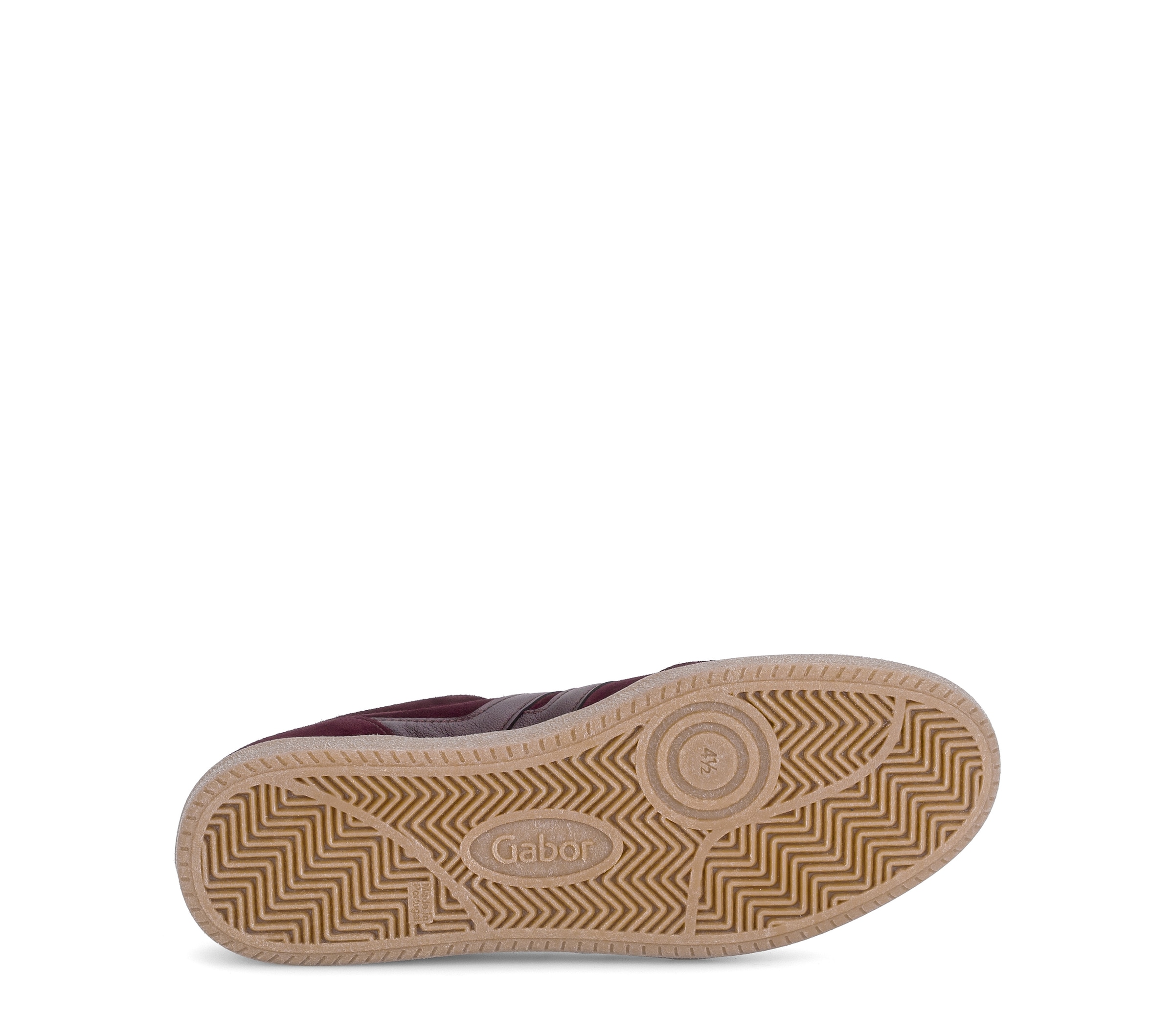 Gabor Sneaker  Freizeitschuh, Halbschuh, Schnürer, Kontrastbesatz in Metallic-Optik