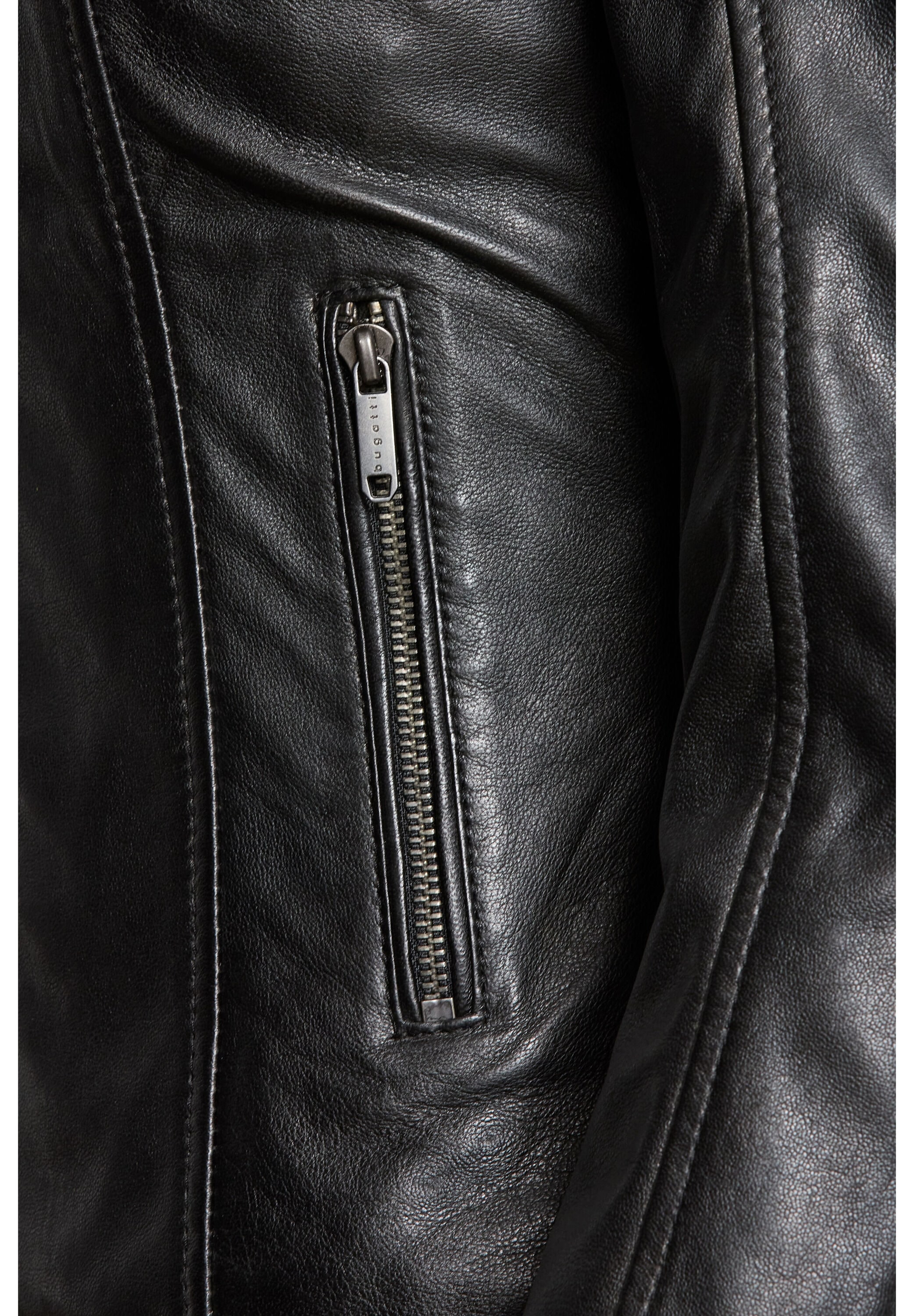 bugatti Lederjacke »BULady-144« ohne Kapuze aus weichem Leder