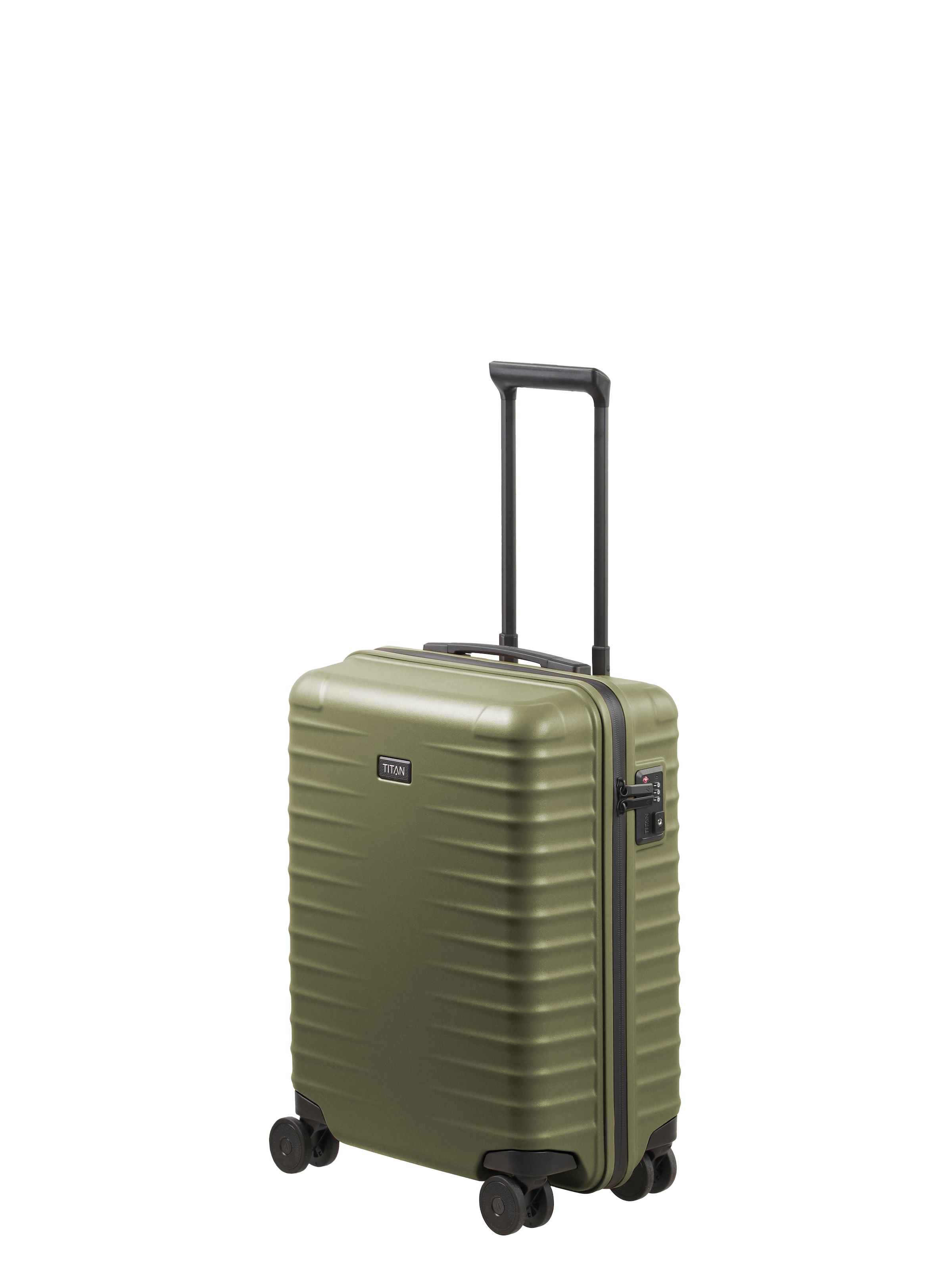 TITAN - Made in Germany Trolley »UPGRADE Koffer Hartschale« 44 l 4 Rollen mit kratzresistenter Oberfläche und cleverer Innenaufteilung