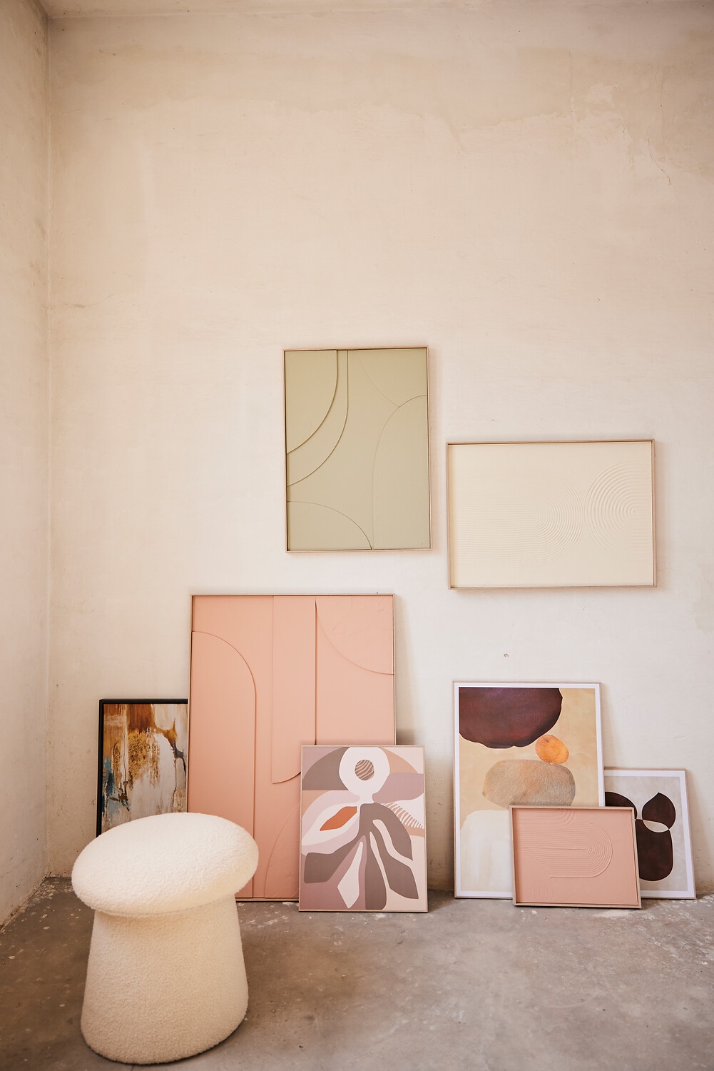 Reinders! Wandbild »Saturn - terra/nude«