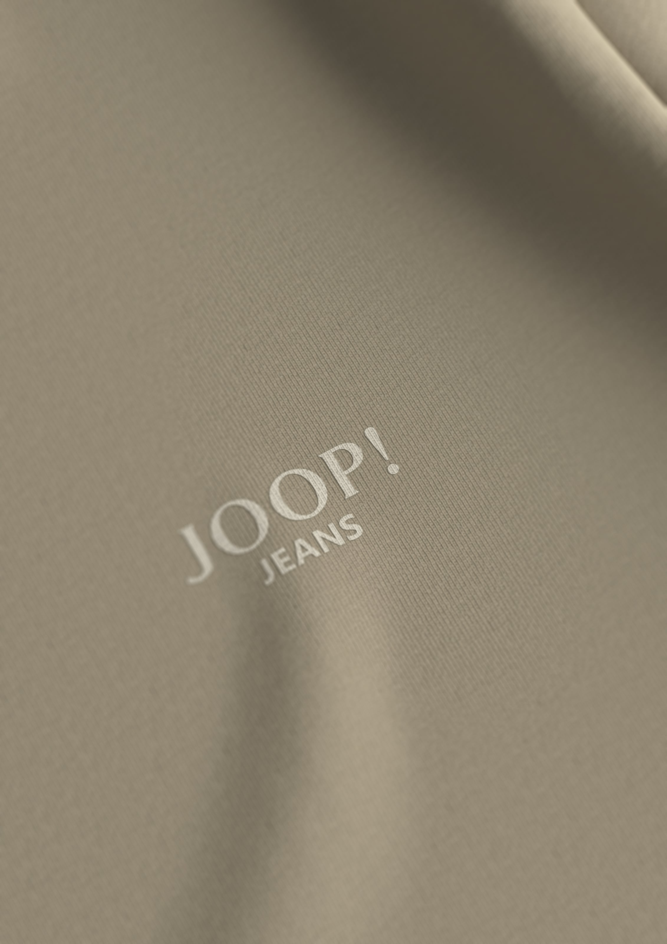 Joop Jeans Kurzarmshirt »Alphis«, Mit Ton-in Ton Logoprint