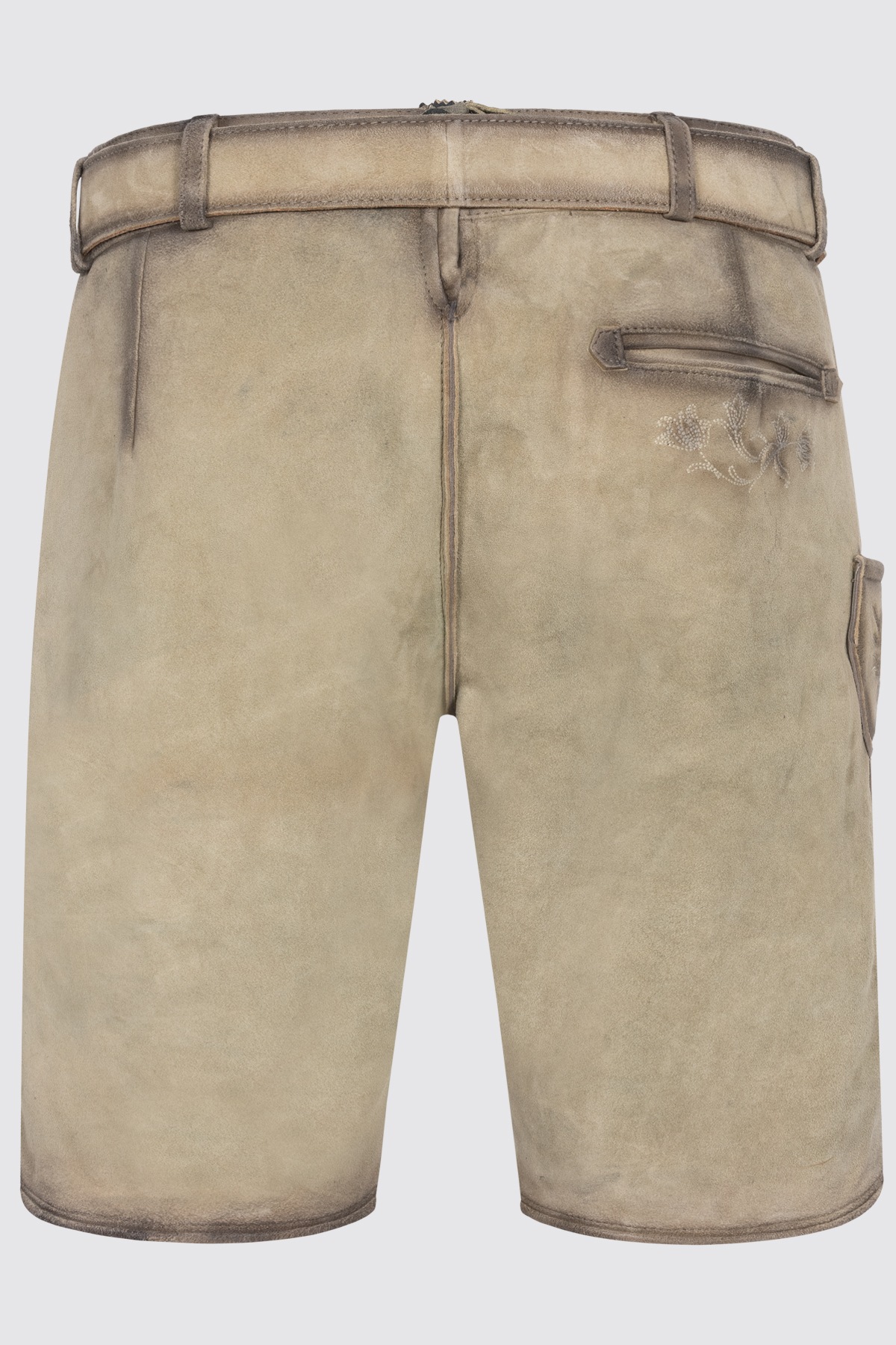 Krüger Lederhose »Lederhose Kai mit Gürtel«