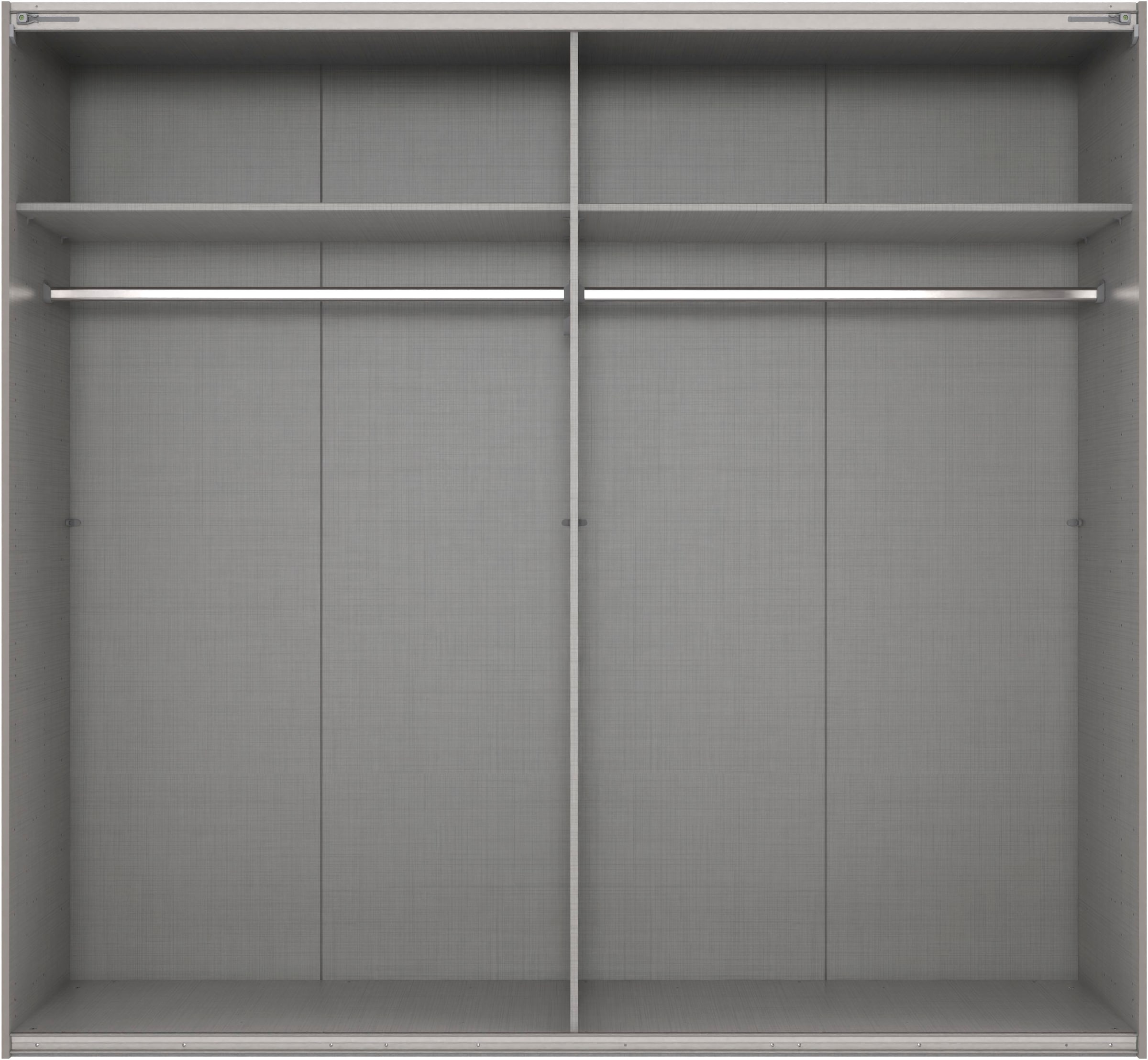 Wimex Kleiderschrank »Mugano, Made in Germany, Lieferung bis in Deine Etage und Stellort«, (wähle Deine Ausstattung: Basic oder Premium!), 3 Schwebetüren, große Größen, mit oder ohne Spiegel, Metallgriffe