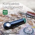 Stirnlampe »GP Discovery CH35, GP Stirnlampe«, 600 Lumen, USB Wiederaufladbar, inkl. 18650 Li-Ion Akku + USB Ladekabel, Leuchtzeit 60h, Leuchtweite 130m, IPX4, vom Stirnband abnehmbar und als Taschenlampe nutzbar