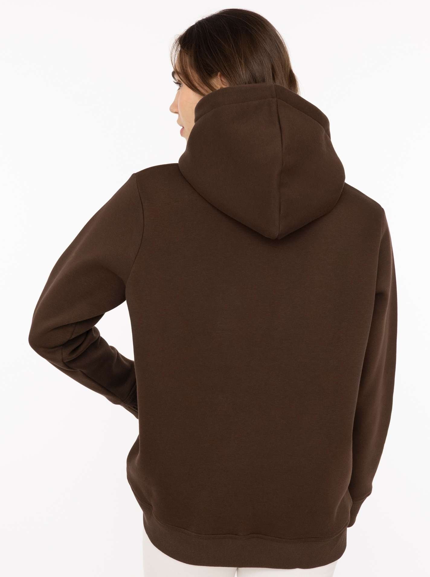 Zwillingsherz Hoodie »"Nelina"«, mit Leo Band und schlichter Stickerei "Stay Wild", Kapuze
