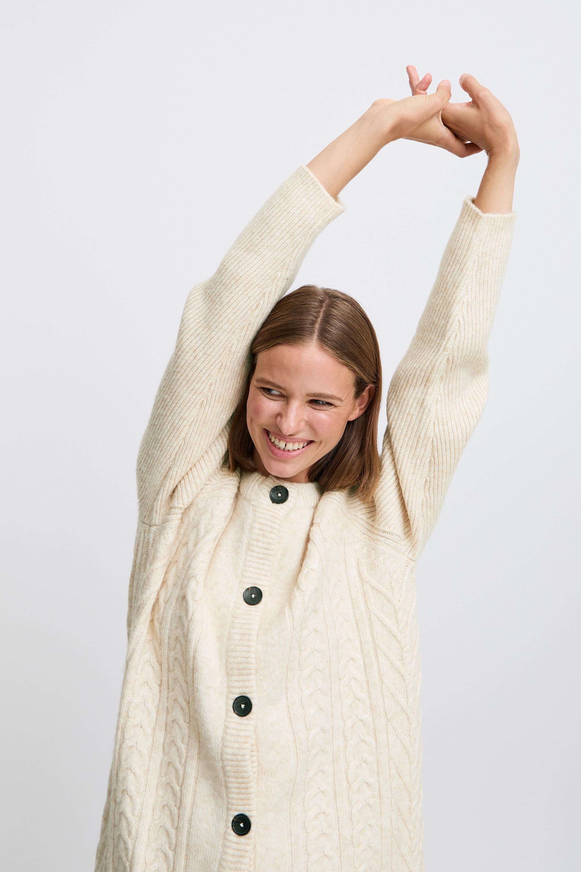 b.young Strickjacke »Strickjacke BYNELLO CARDIGAN -«