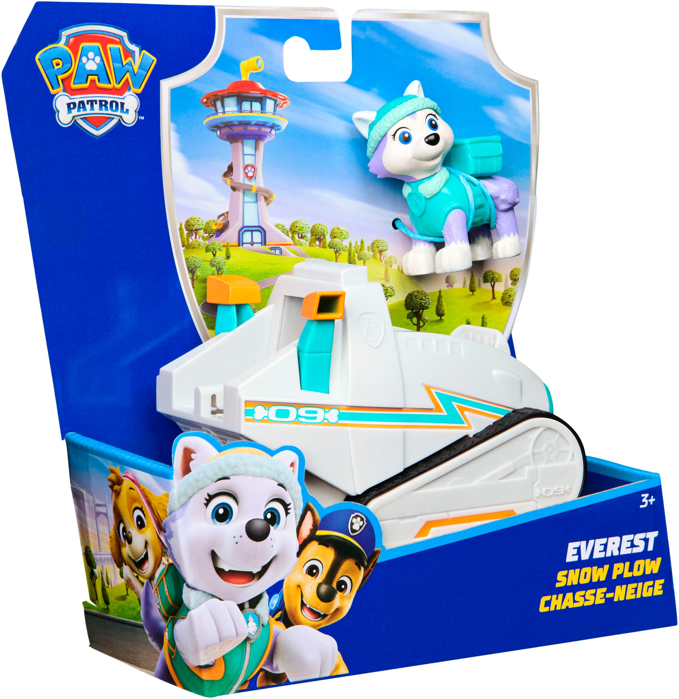 Spin Master Spielzeug-Auto »PAW Patrol, Sust. Basic Vehicle Everest«, zum Teil aus recycelten Material