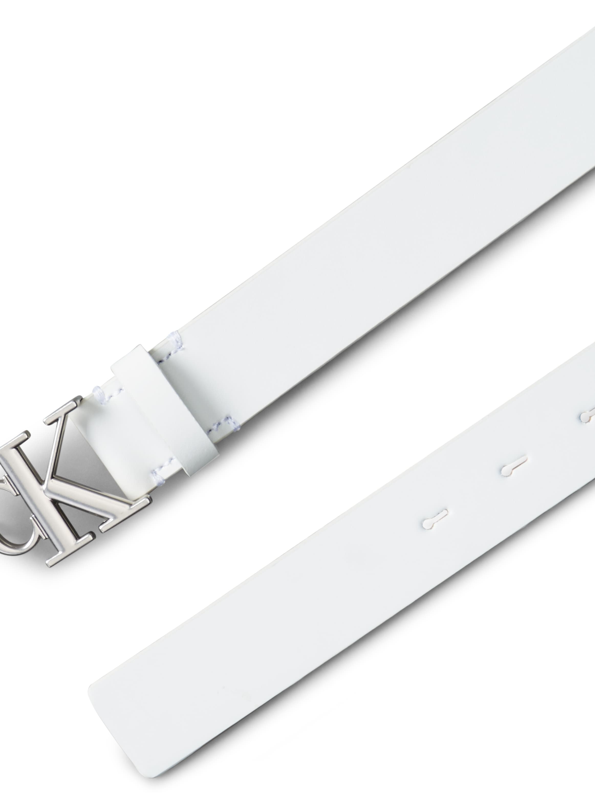 Calvin Klein Jeans Ledergürtel »Monogram Plaque Buckle 30MM«