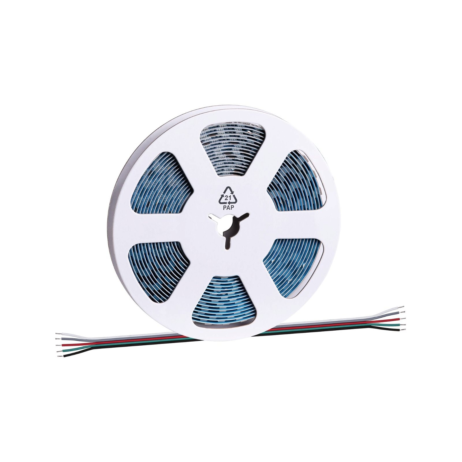 Paulmann LED-Streifen »Pro Strip Silver P75 5m RGBW 830 IP20 24V DC 77W«