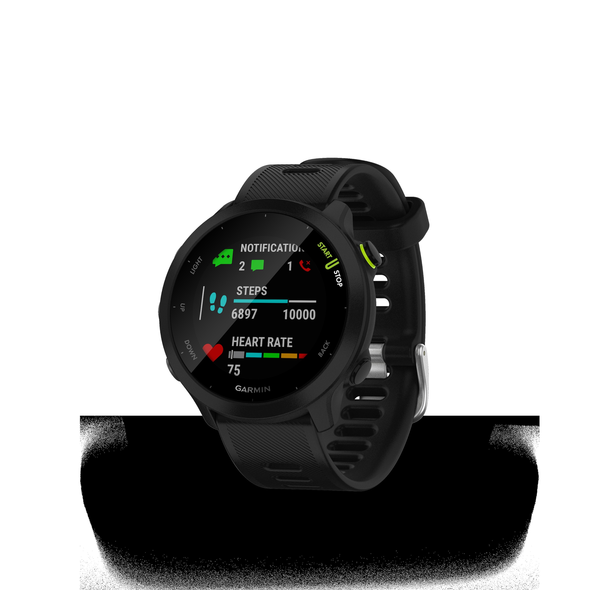 Garmin Smartwatch »FORERUNNER 55 Multisport-«, (2,64 cm / 1,04 Zoll), Garmin, GPS-Laufuhr)