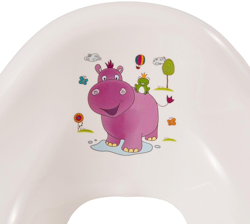 keeeper Töpfchen »Hippo, weiß«, (Set, 3 tlg.), Kinderpflege-Set - Töpfchen, Toilettensitz und Tritthocker