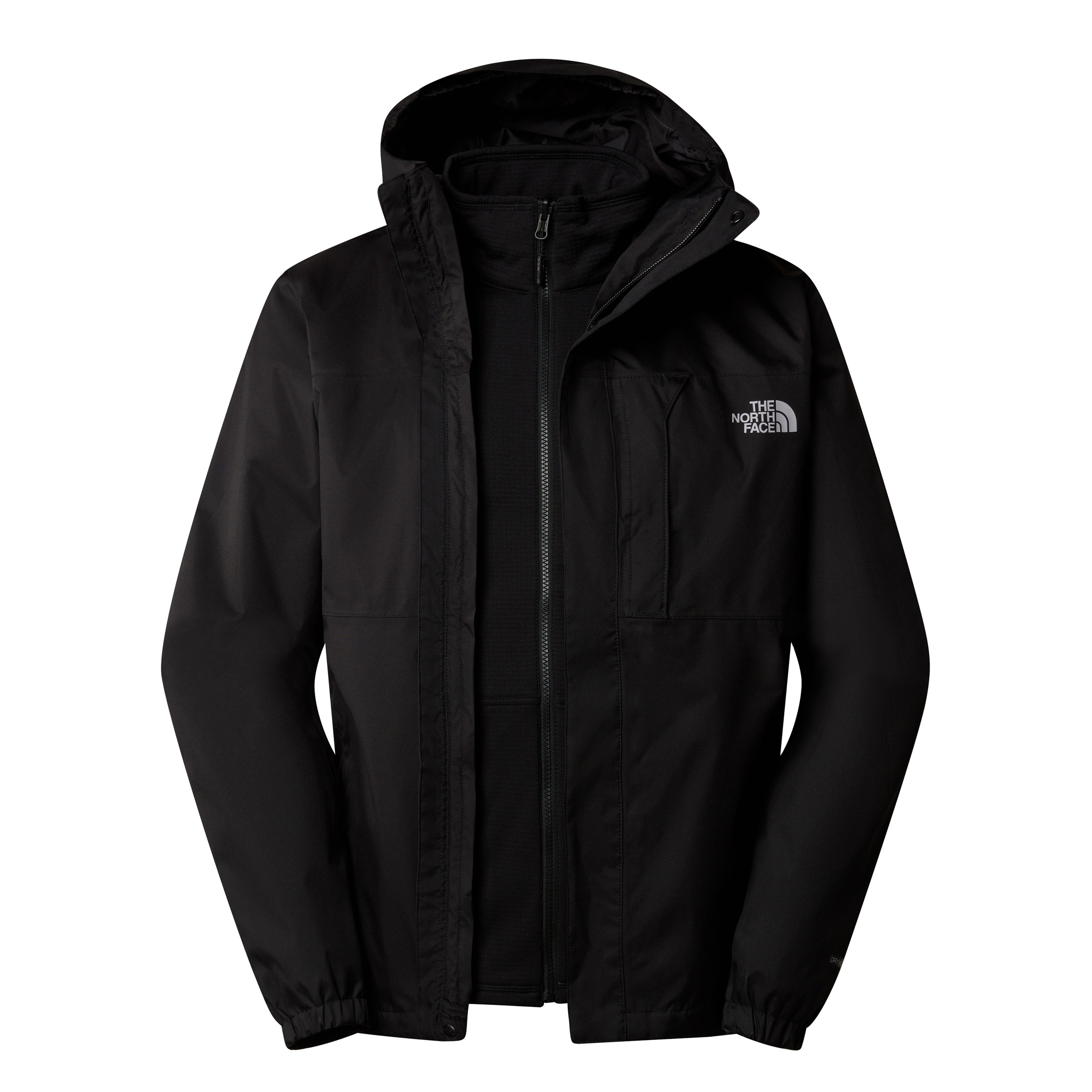 The North Face Outdoorjacke »M QUEST TRICLIMATE JACKET«, (2 St.), mit Kapuze, Winterjacke mit abnehmbarer Fleecejacke