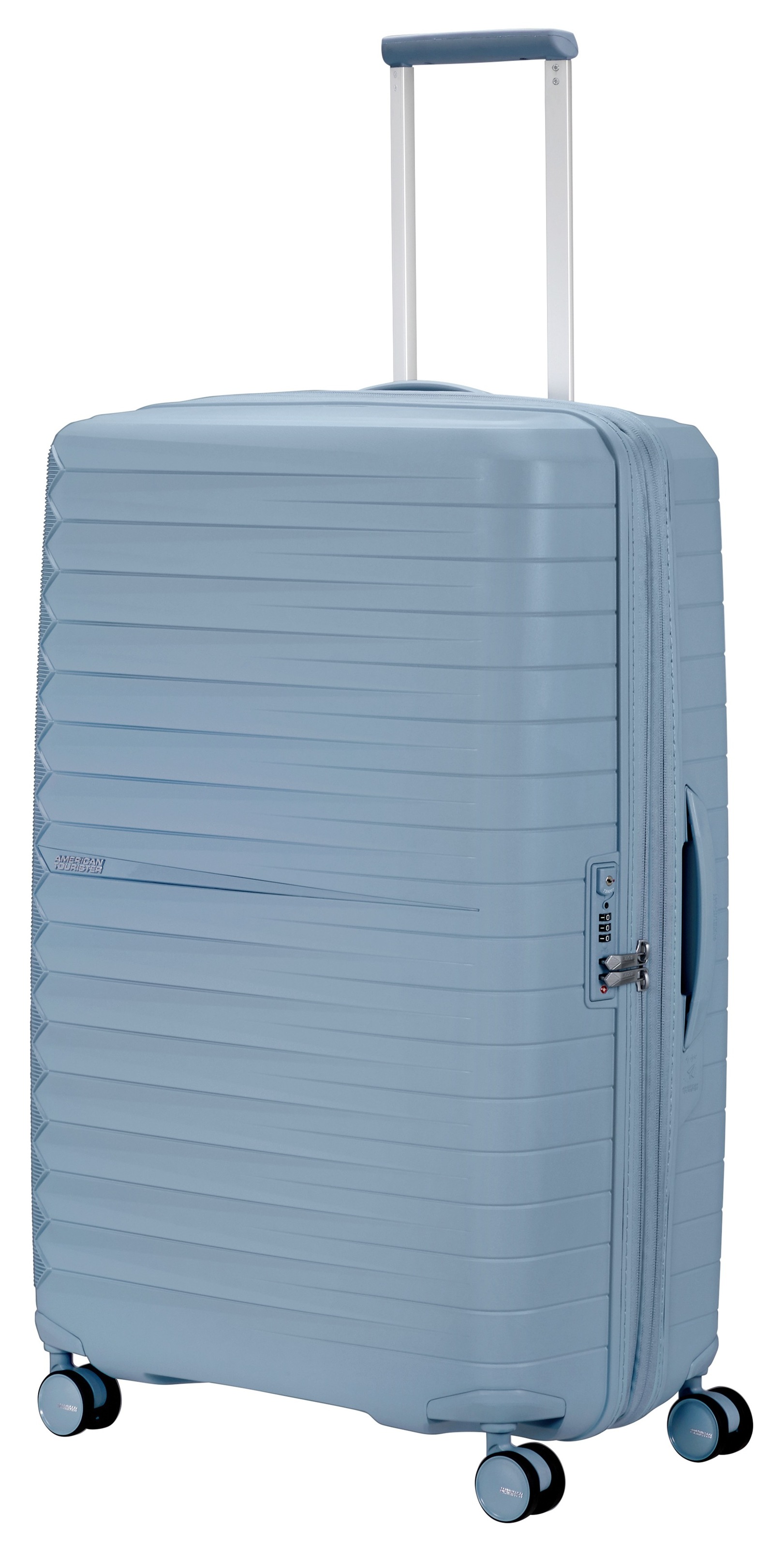 American Tourister® Hartschalen-Trolley »FASTFORWARD, verschiedene Größen und Farben«, 4 Rollen, Hartschalen-Koffer personalisierbar TSA-Schloss Volumenerweiterung