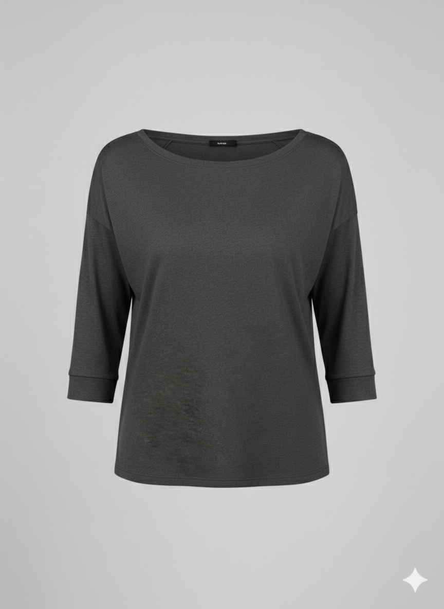 Ragwear Langarmshirt »SHIMONA O« abgerundeter Saum