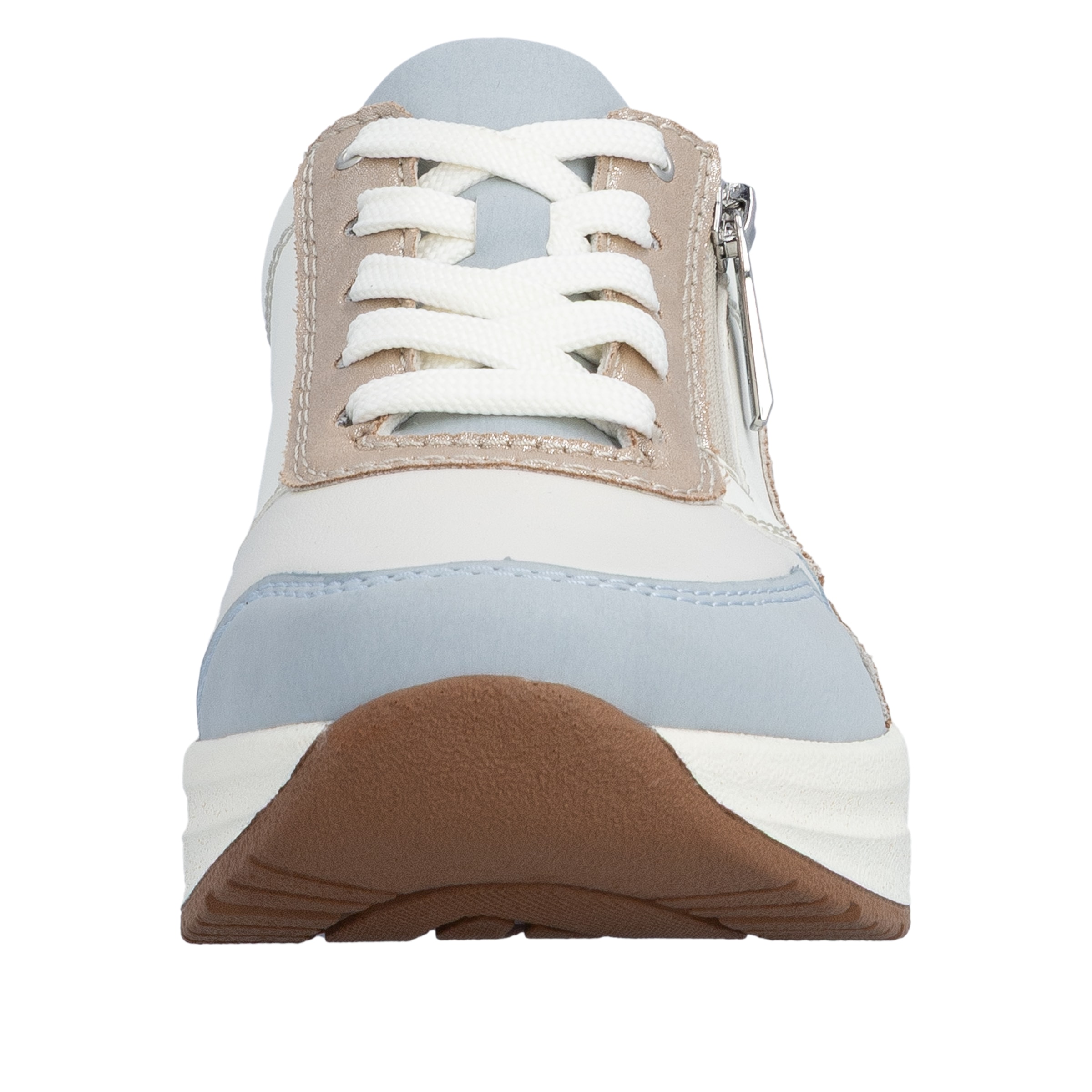 Rieker Plateausneaker  Schnürschuh, Halbschuh, Freizeitschuh mit Soft-Einlage