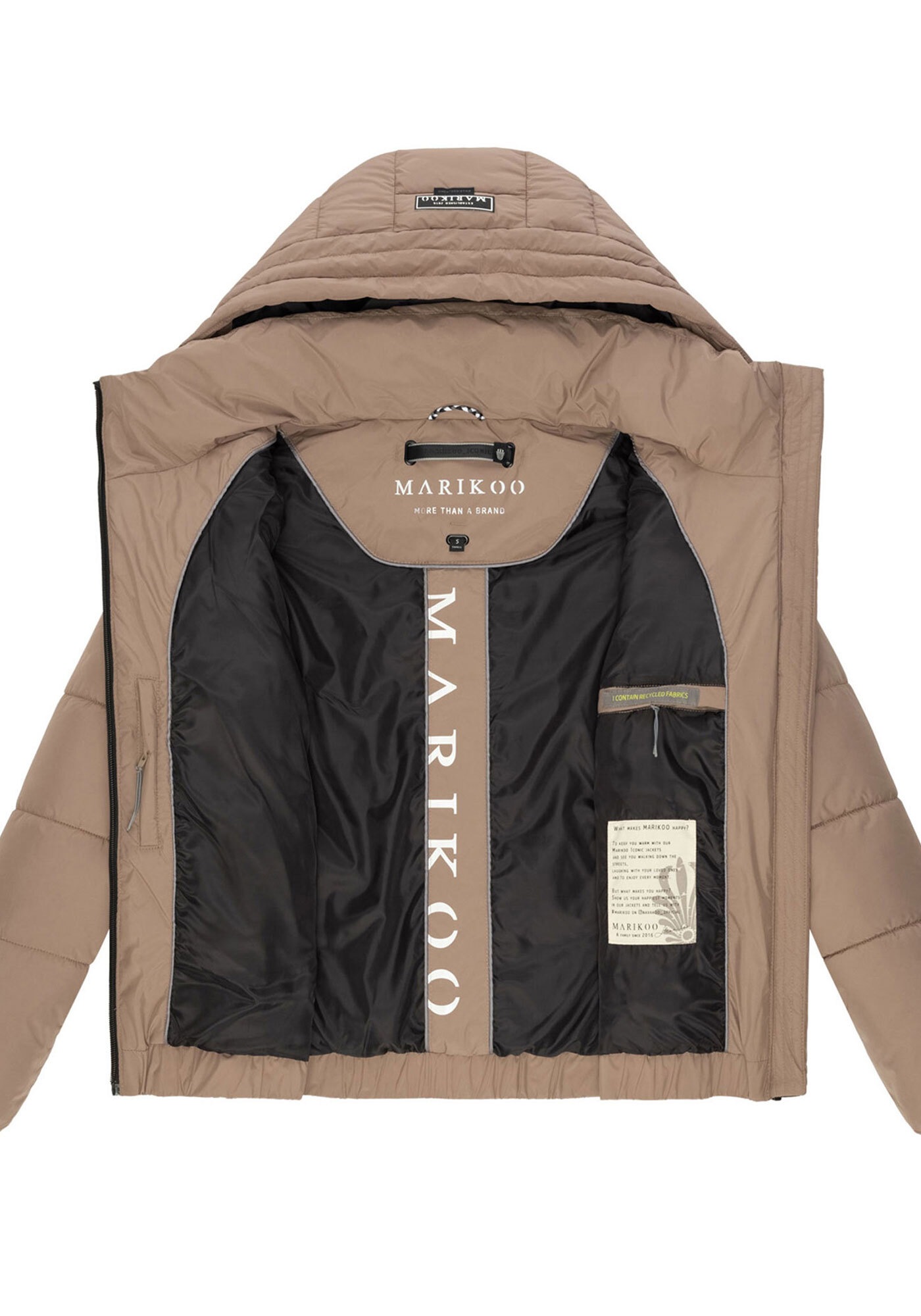 Marikoo Winterjacke »Marikoo Nayanaa Damen Winter Steppjacke N002«
