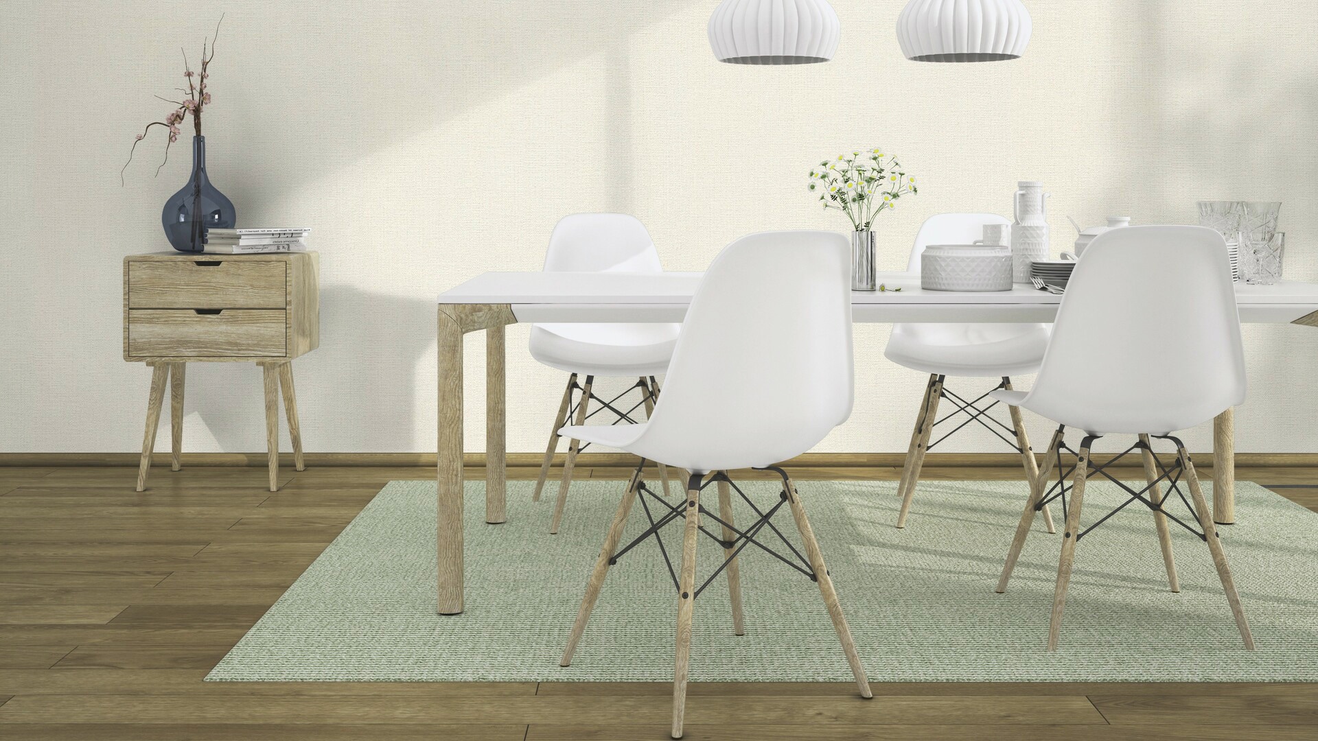 Rasch Vliestapete »Andy Wand« uni strukturiert gut lichtbeständig, hochwaschbeständig