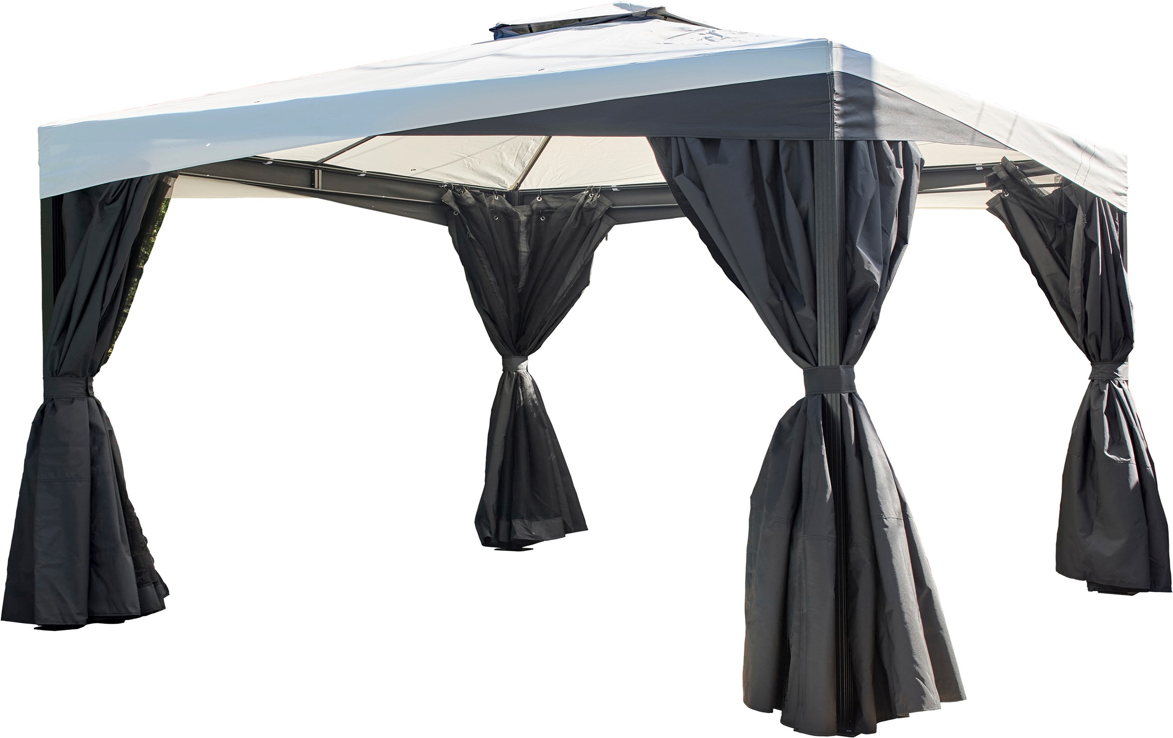 Sojag Pavillon Malta 1014 Schwarz   305x430x271cm
