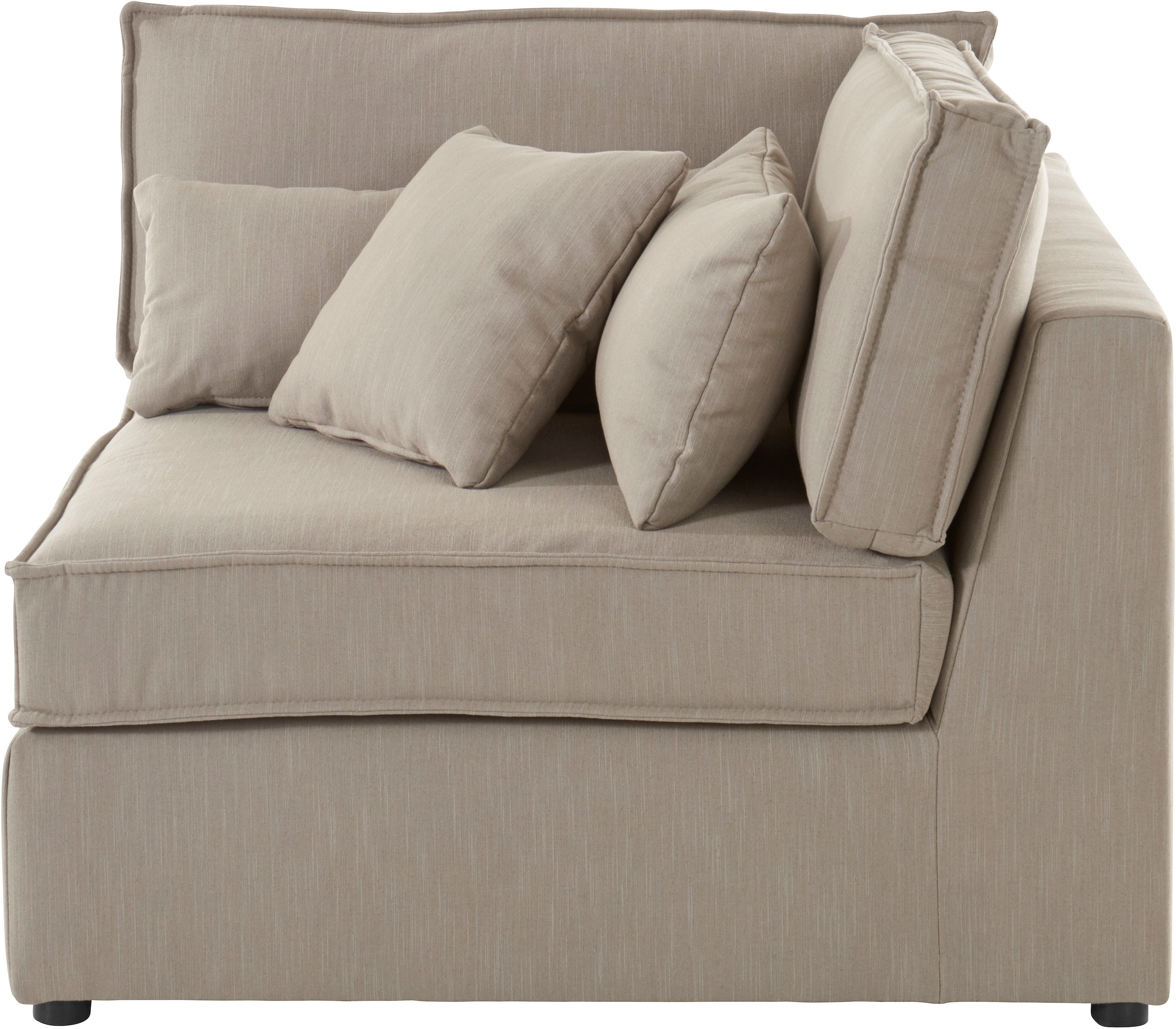 RAUM.ID Sofa-Eckelement auf Rechnung fester Cord bestellen auch in eines »Florid«, Modulsofas, Sitzkomfort, Teil
