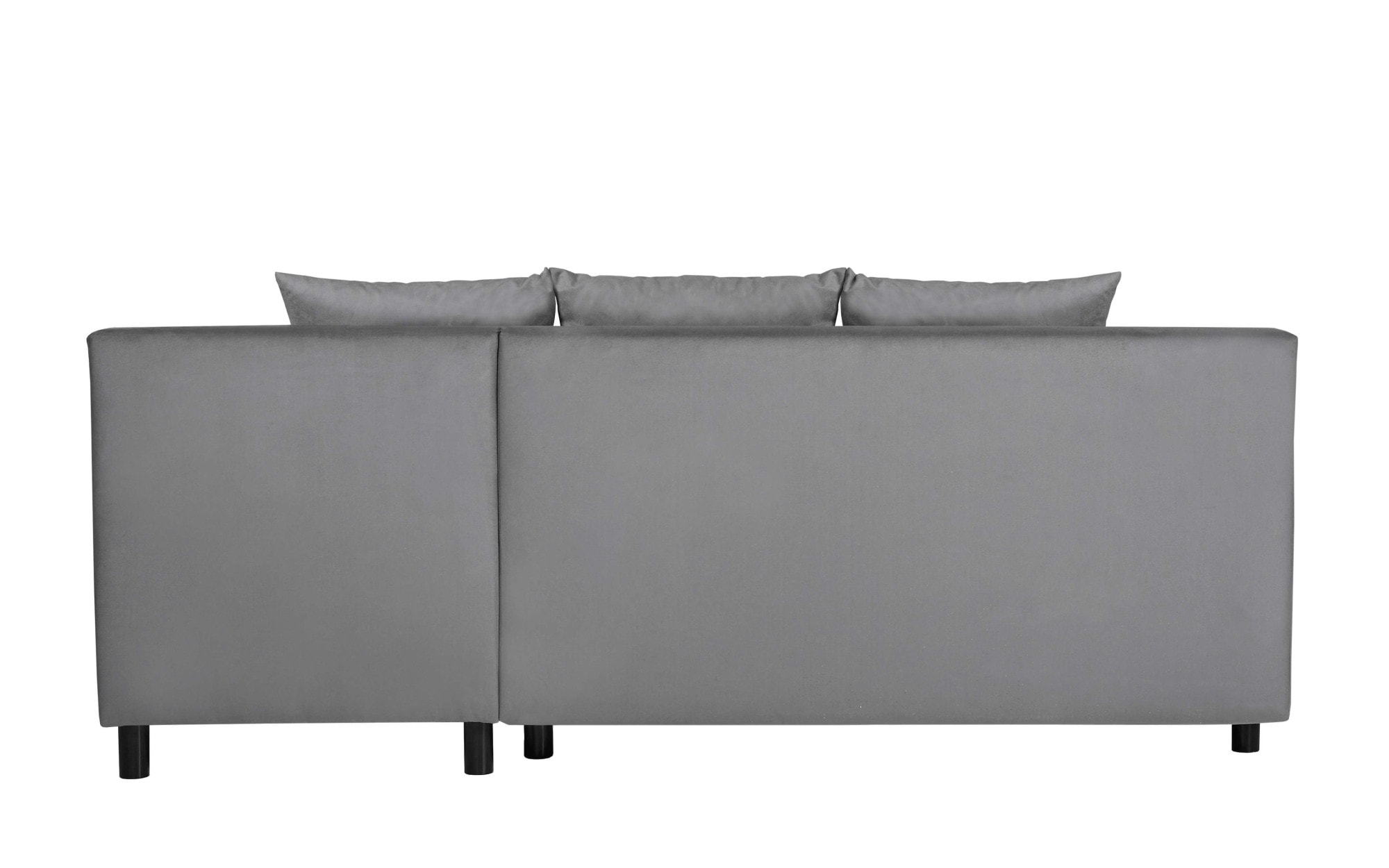 INOSIGN Ecksofa »IWALANI, Schlafsofa mit Bettkasten, Recamiere beidseitig montierbar«, L-Form, B/T/H 199/135/83 cm, Struktur weich & Velvet