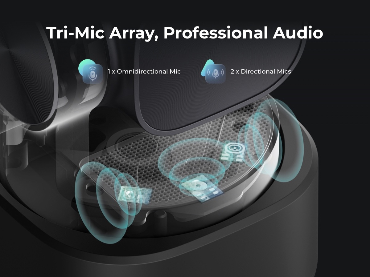 OBSBOT Webcam »OBSBOT TINY 3« 4K Ultra HD