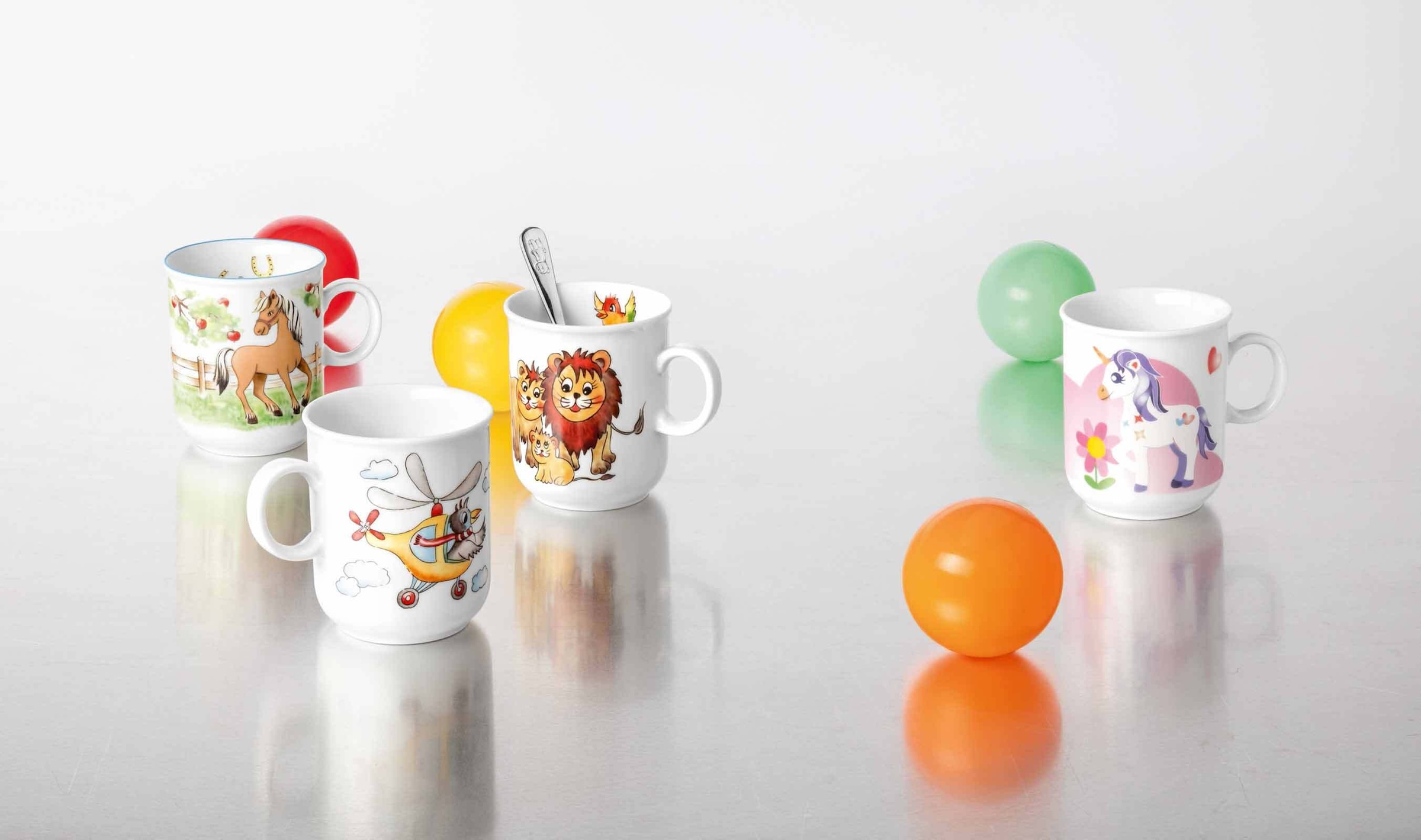 Seltmann Weiden Kindergeschirr-Set »Kindergeschirr Set Compact Mein Pony bunt«