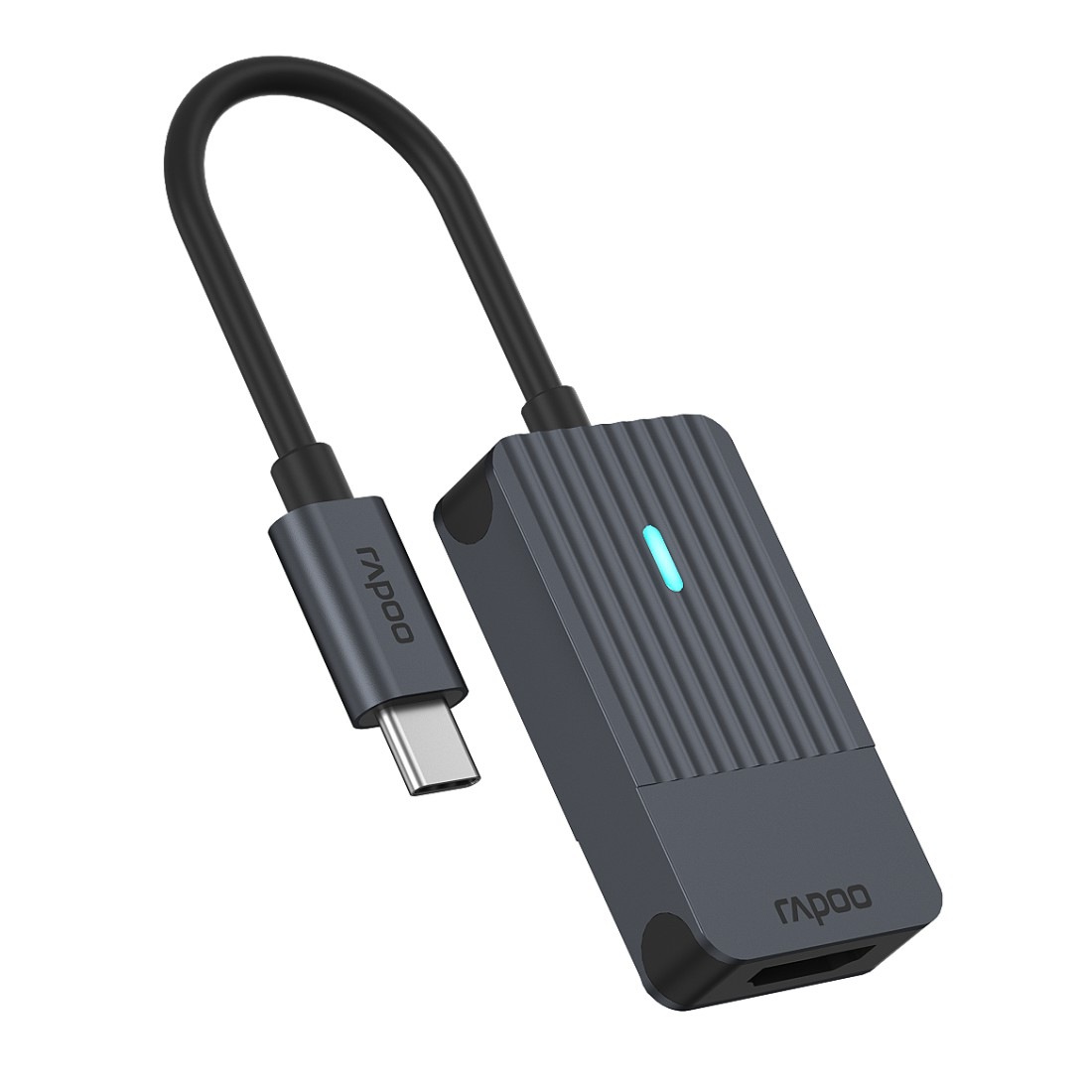 Rapoo USB-Adapter »UCA-1004 USB-C Adapter, USB-C auf HDMI™, Grau«, USB-C zu HDMI, 15 cm