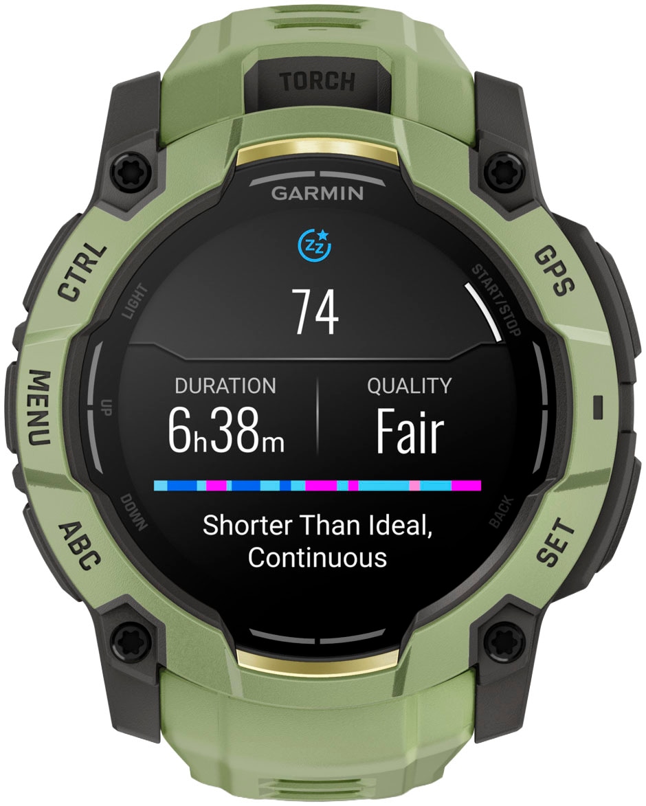 Garmin Smartwatch »Instinct 3 AMOLED - 50 mm«(/ 1,3 ″)
