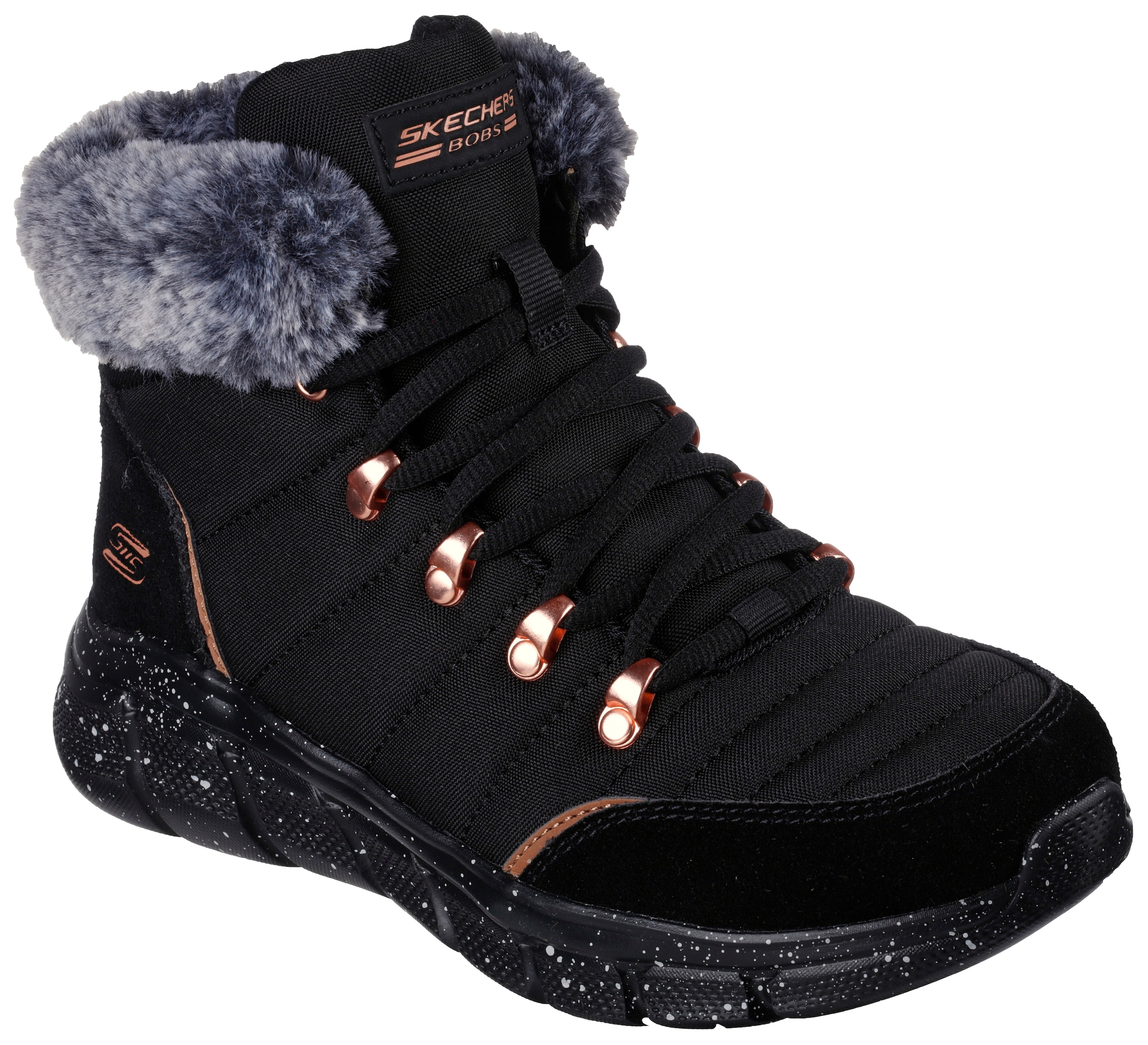 Winterboots »BOBS B FLEX -«, mit Fellimitat-Kragen