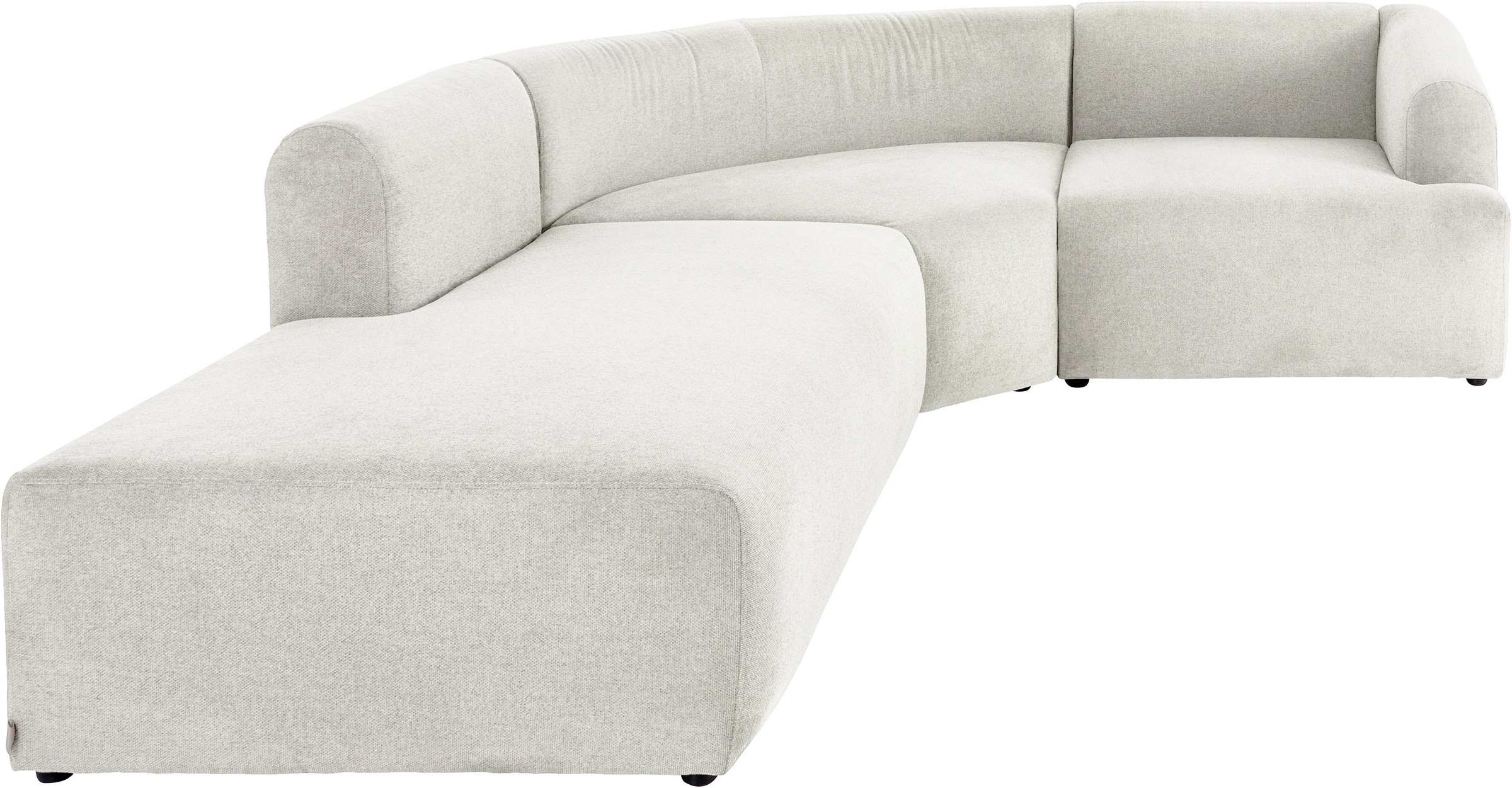 LeGer Home by Lena Gercke Ecksofa »LYZA L-Form links/rechts, Modularsofa, Maße B/T/H: 211/267/74 cm«, als Modul oder separat verwendbar, für individuelle Zusammenstellung