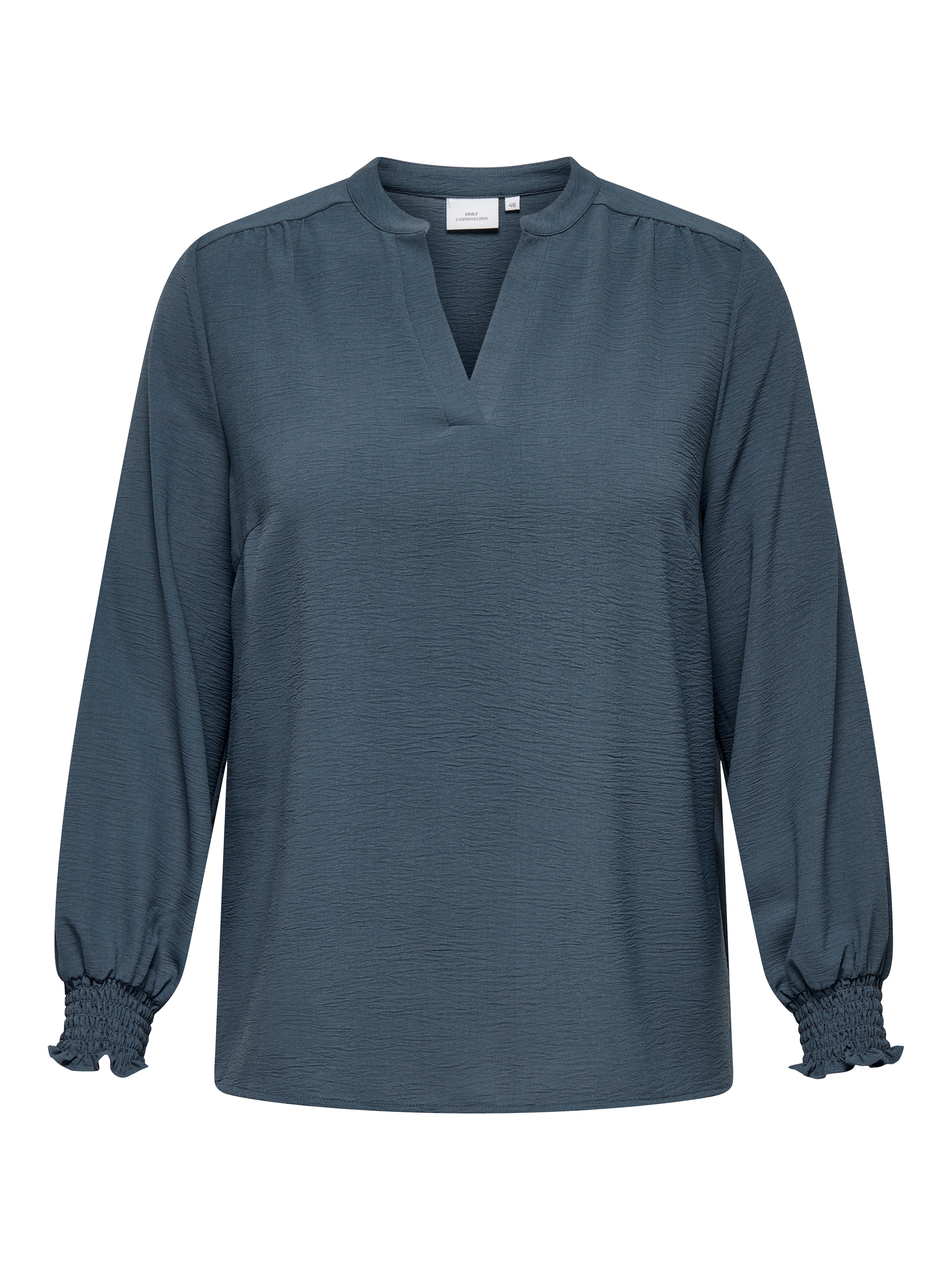 ONLY CARMAKOMA Shirtbluse »CARMETTA LIFE V-NECK TOP WVN NOOS«