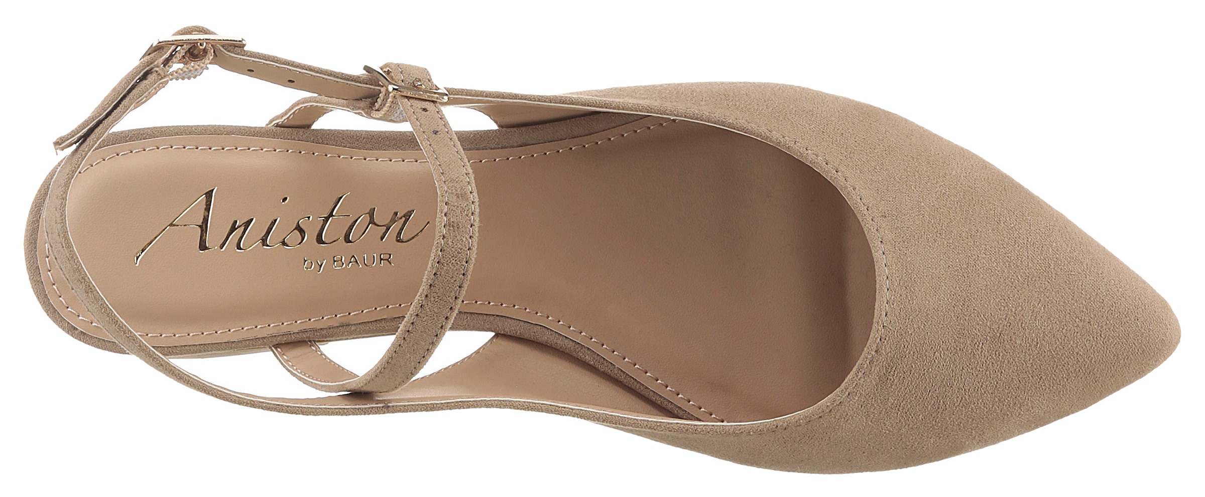 Aniston SHOES Slingpumps, Flat, Sommerschuh, Riemchensandale - neue KOLLEKTION