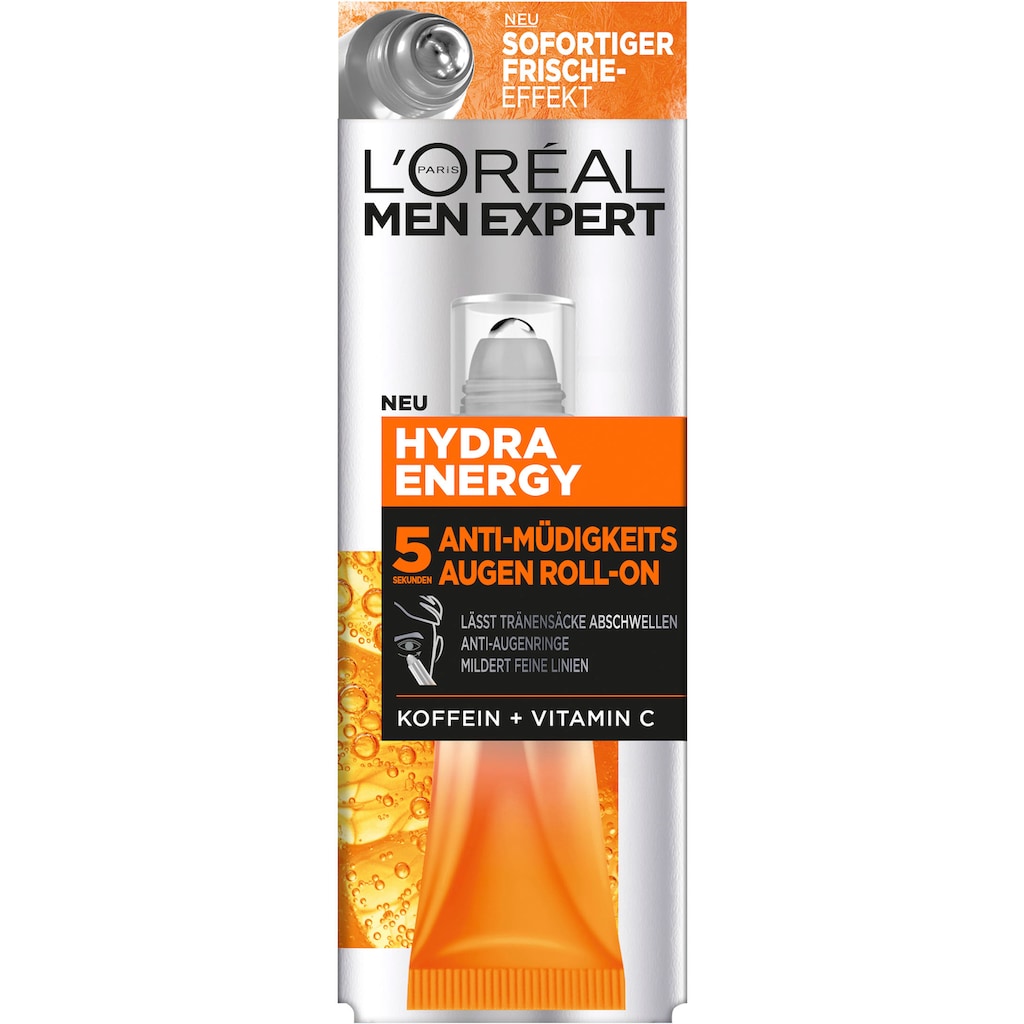 L'ORÉAL PARIS MEN EXPERT Augen-Roll-on »Hydra Energy Anti-Müdigkeit«