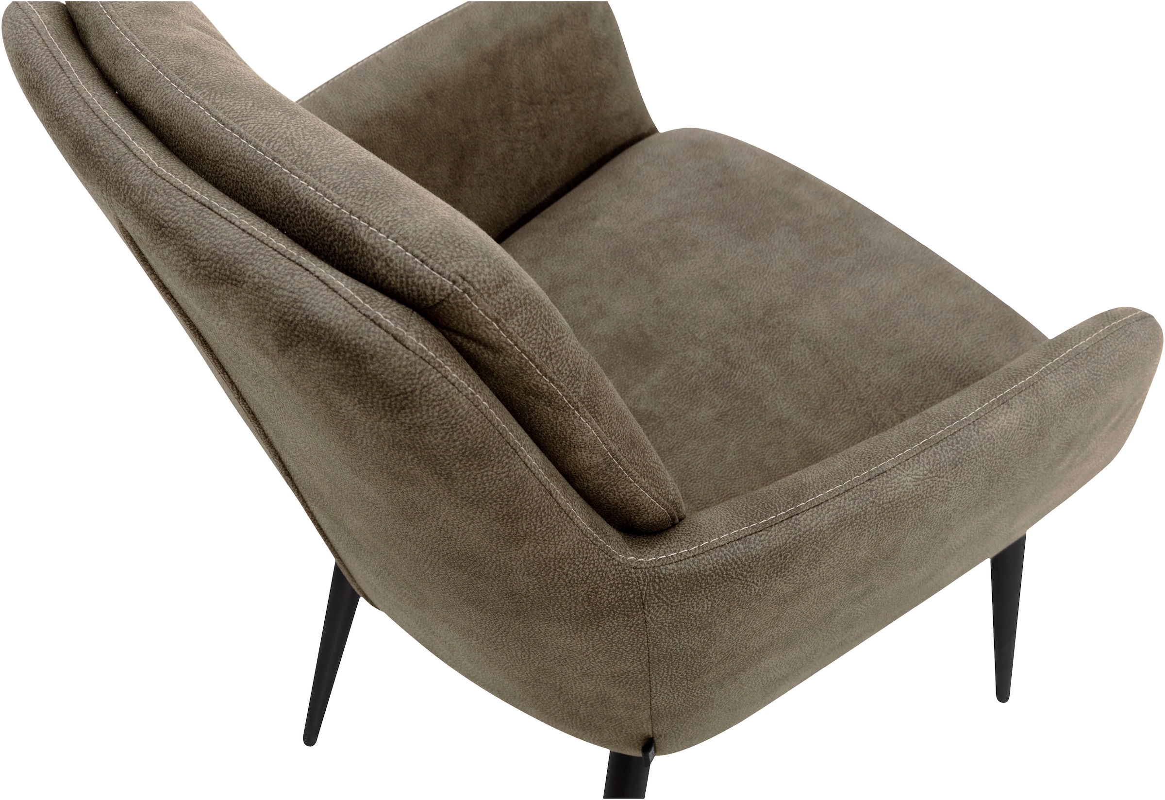 OMG Design Armlehnstuhl »Bailey« (Set) 1 Stk.Schalenstuhl, Esszimmerstuhl, pflegeleichter Bezug