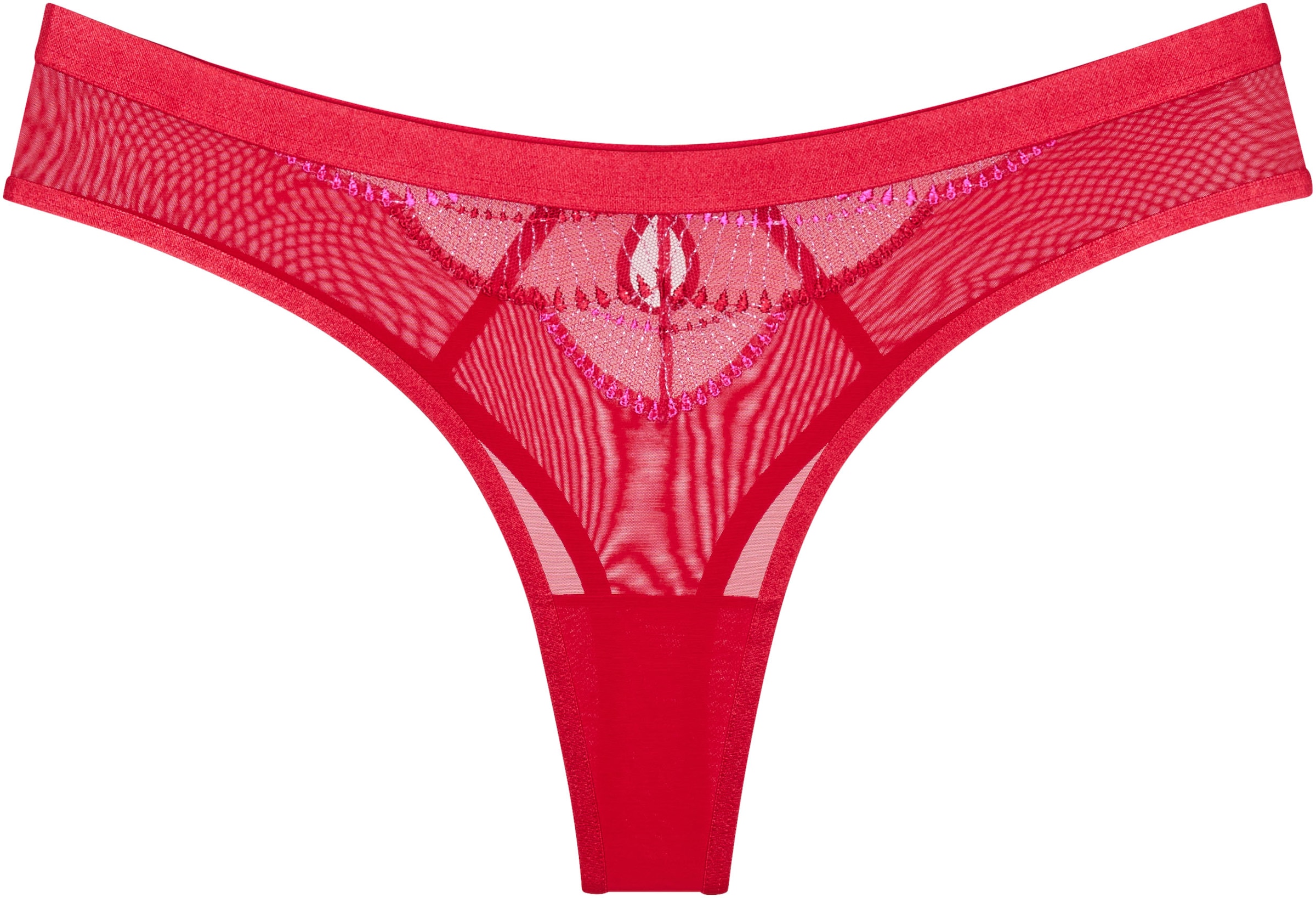 Triumph Brasilslip »Palina Sea Full of Stars«, Keyhole-Detail auf der Rückseite, Spitze, Stickerei