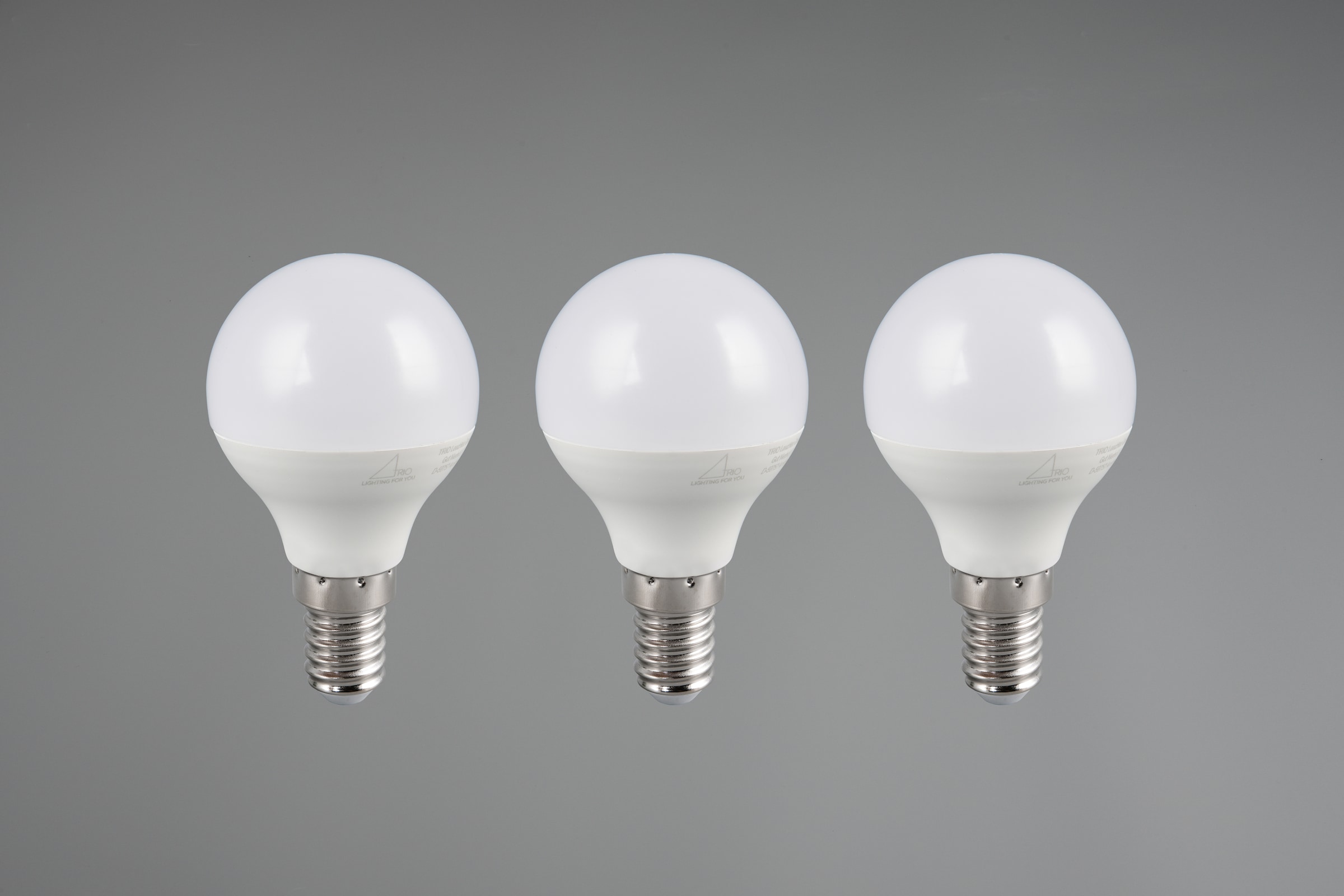 TRIO Leuchten LED-Leuchtmittel »Leuchtmittel Set E14« E14 3 Stk. Warmweiß 3er Set Leuchtmittel E14 Fassung, Glühbirne E14 LED warmweiß