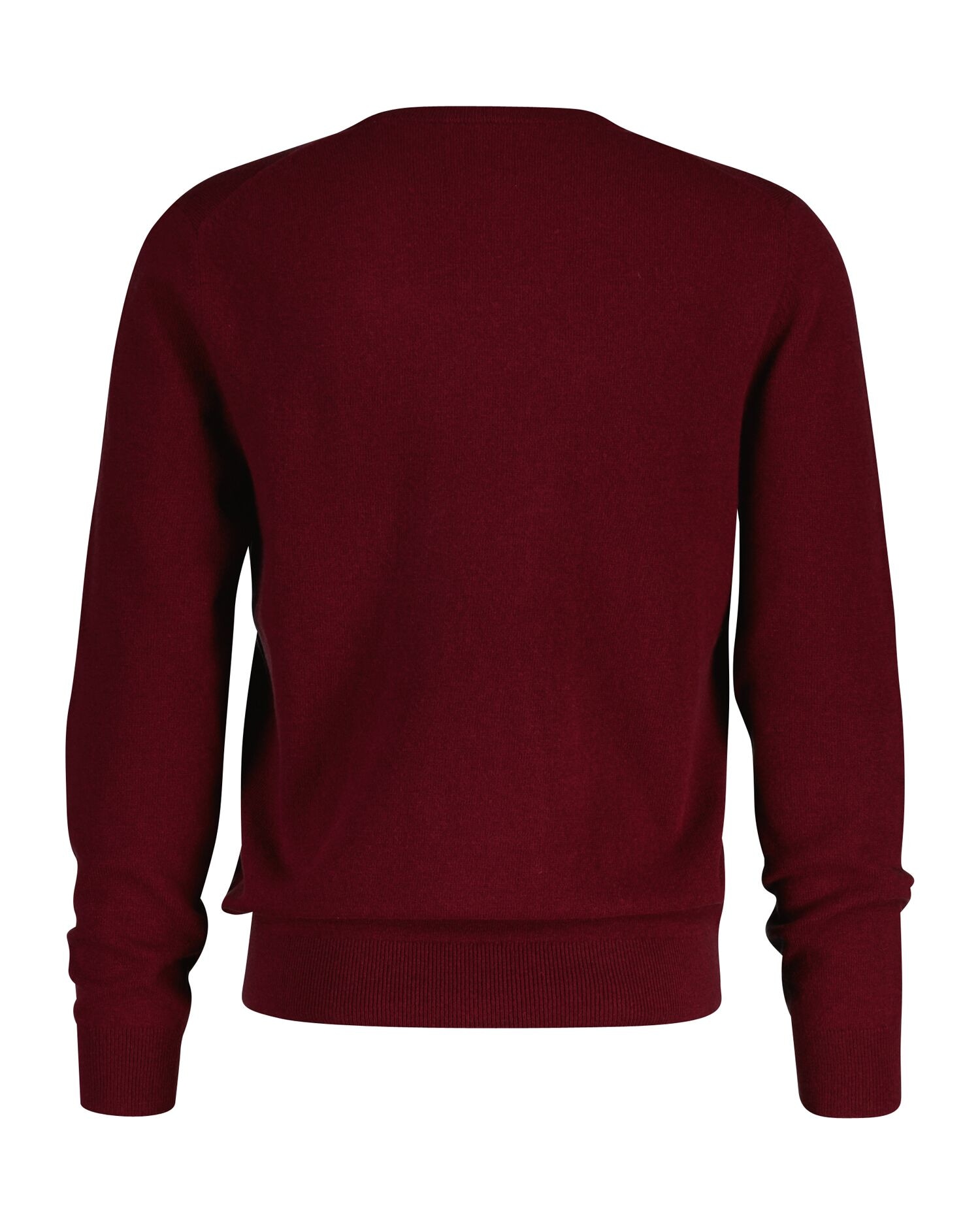 Gant V-Ausschnitt-Pullover »EXTRAFINE LAMBSWOOL V-NECK« mit Logostickerei