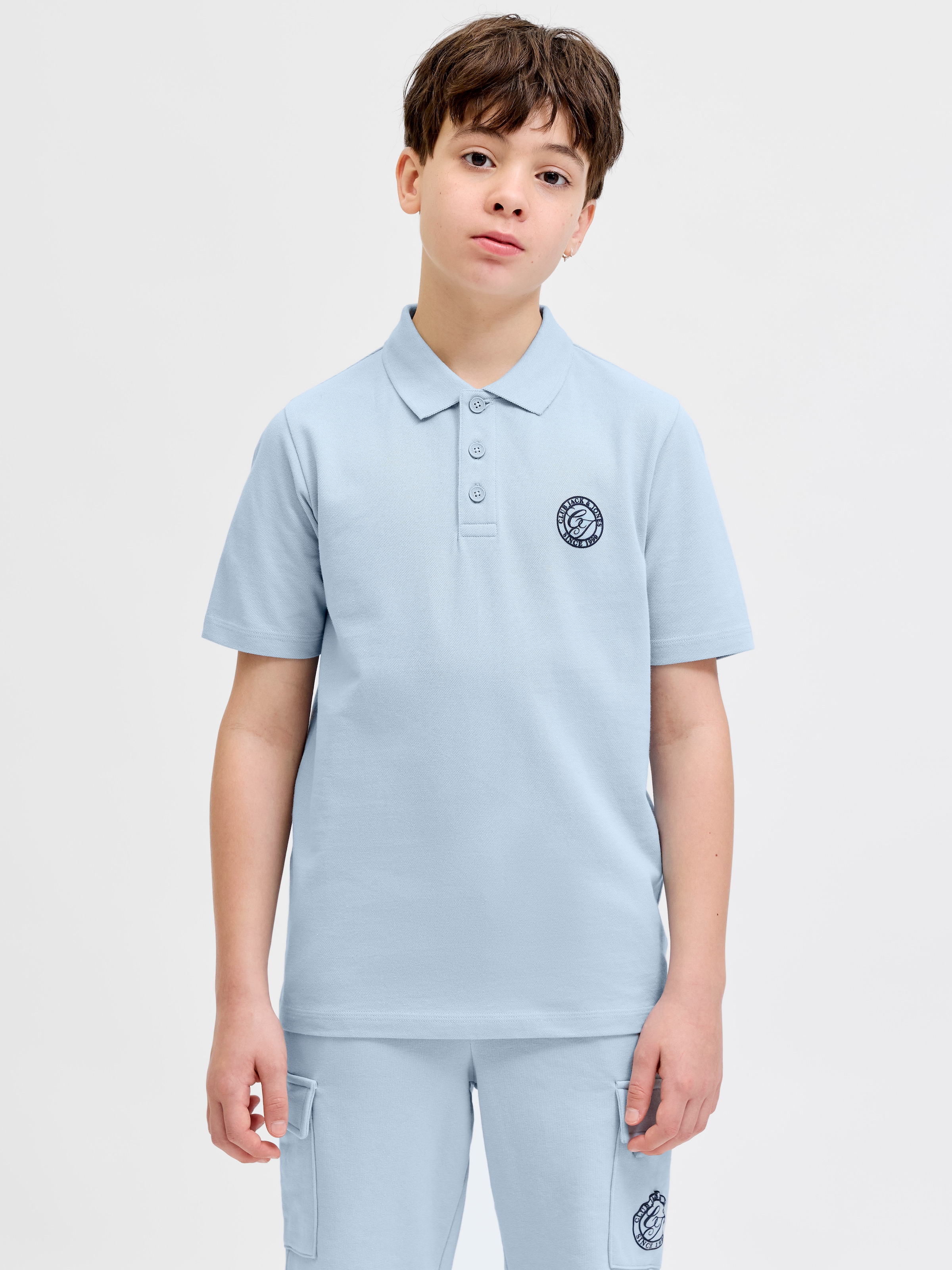 Jack & Jones Junior Poloshirt »JJALLIANCE POLO SS JNR« mit Knopfleiste