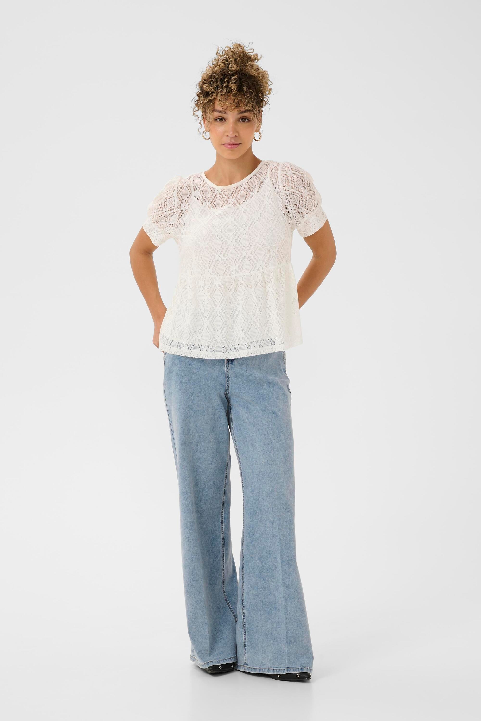 Cream Kurzarmbluse »Kurzarm-Bluse CRRemi«