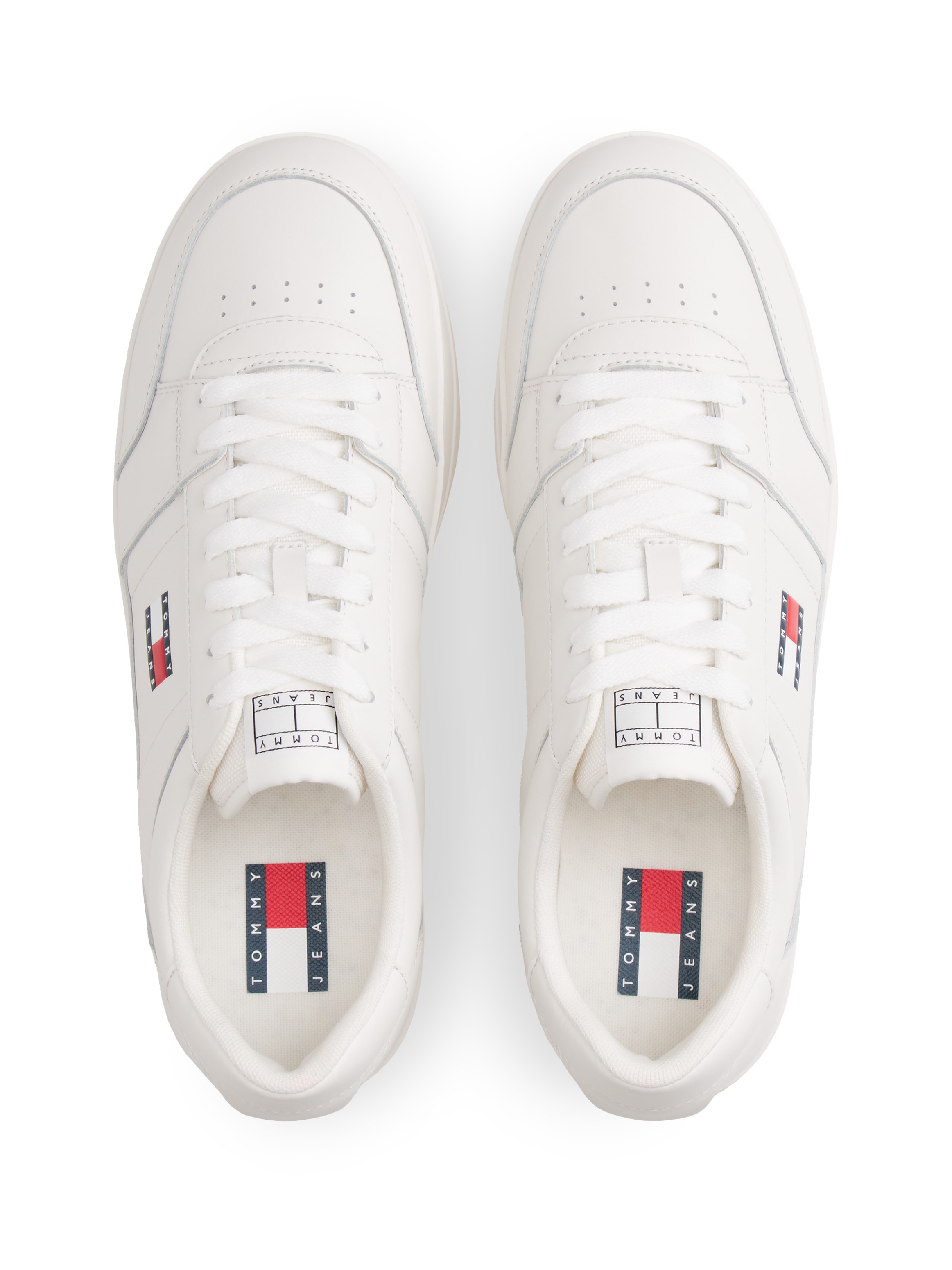 Tommy Jeans Sneaker »TJM THE GREENWICH NEW ESS«  , Freizeitschuh, Halbschuh, Schnürschuh im Basekt-Style