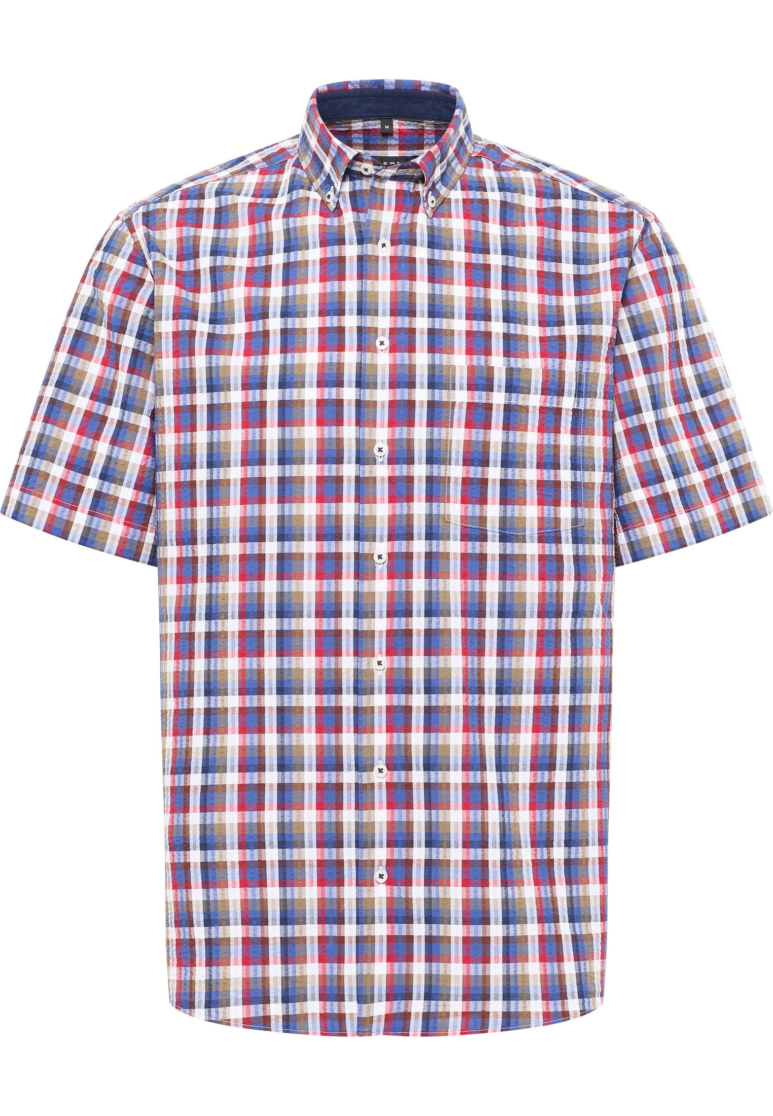 Eterna Kurzarmhemd »MODERN FIT« EASY IRON (bügelleicht)