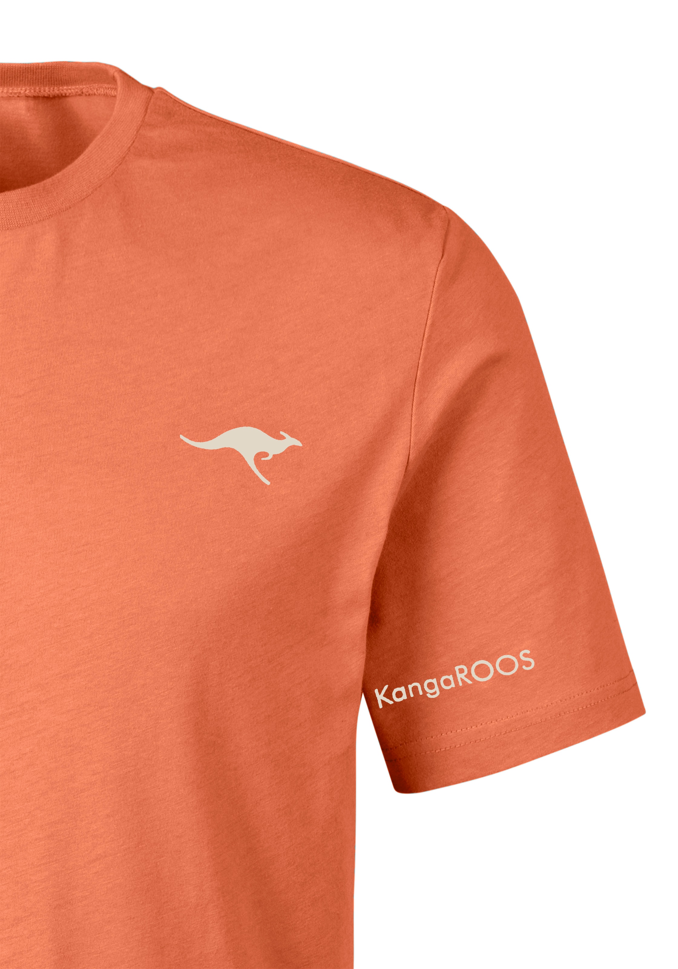 KangaROOS T-Shirt, (2er-Pack), mit KangaROOS Print auf der Brust
