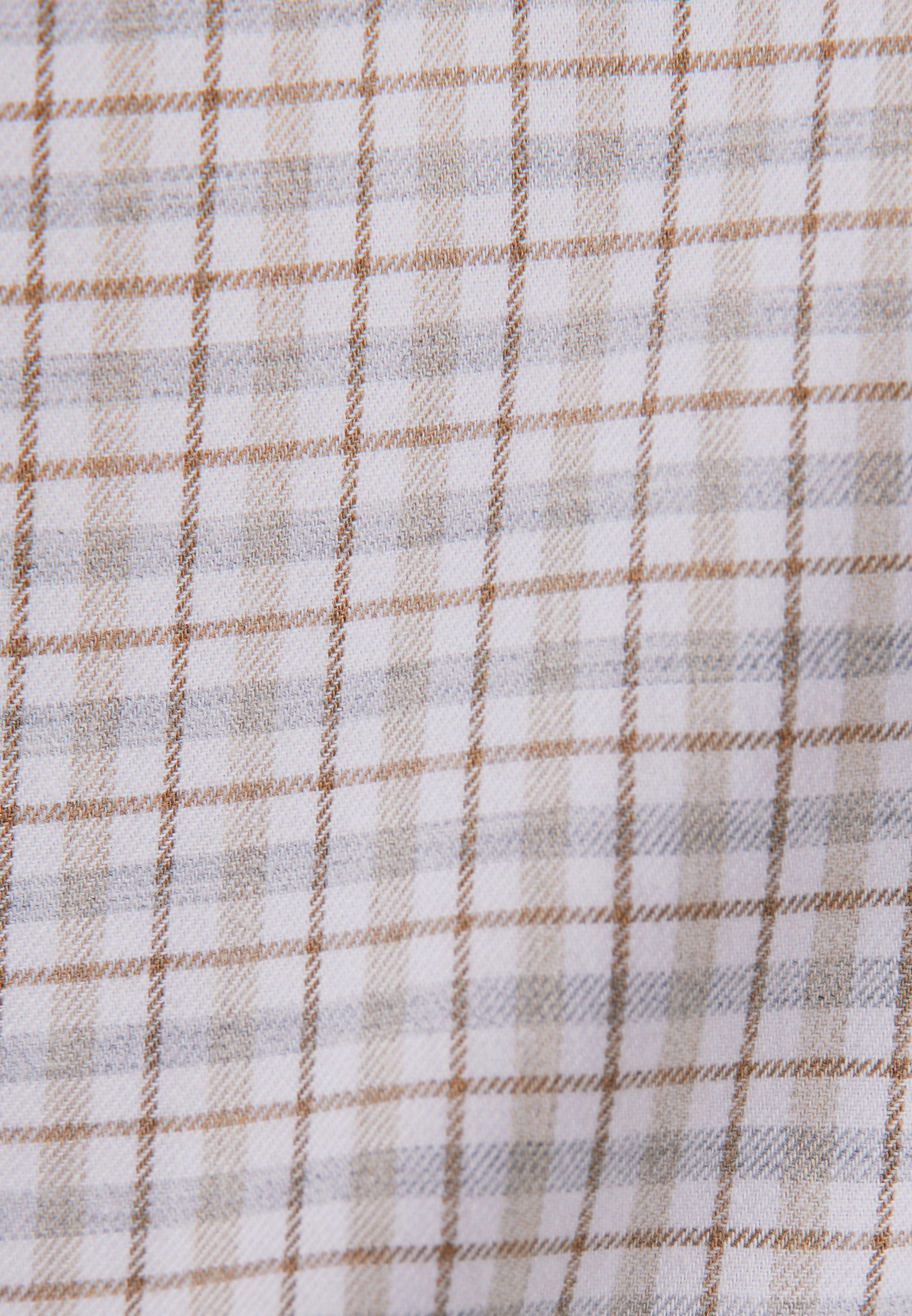 seidensticker Flanellhemd »Schwarze Rose« Slim 1/1 Button-Down-Kragen Karo