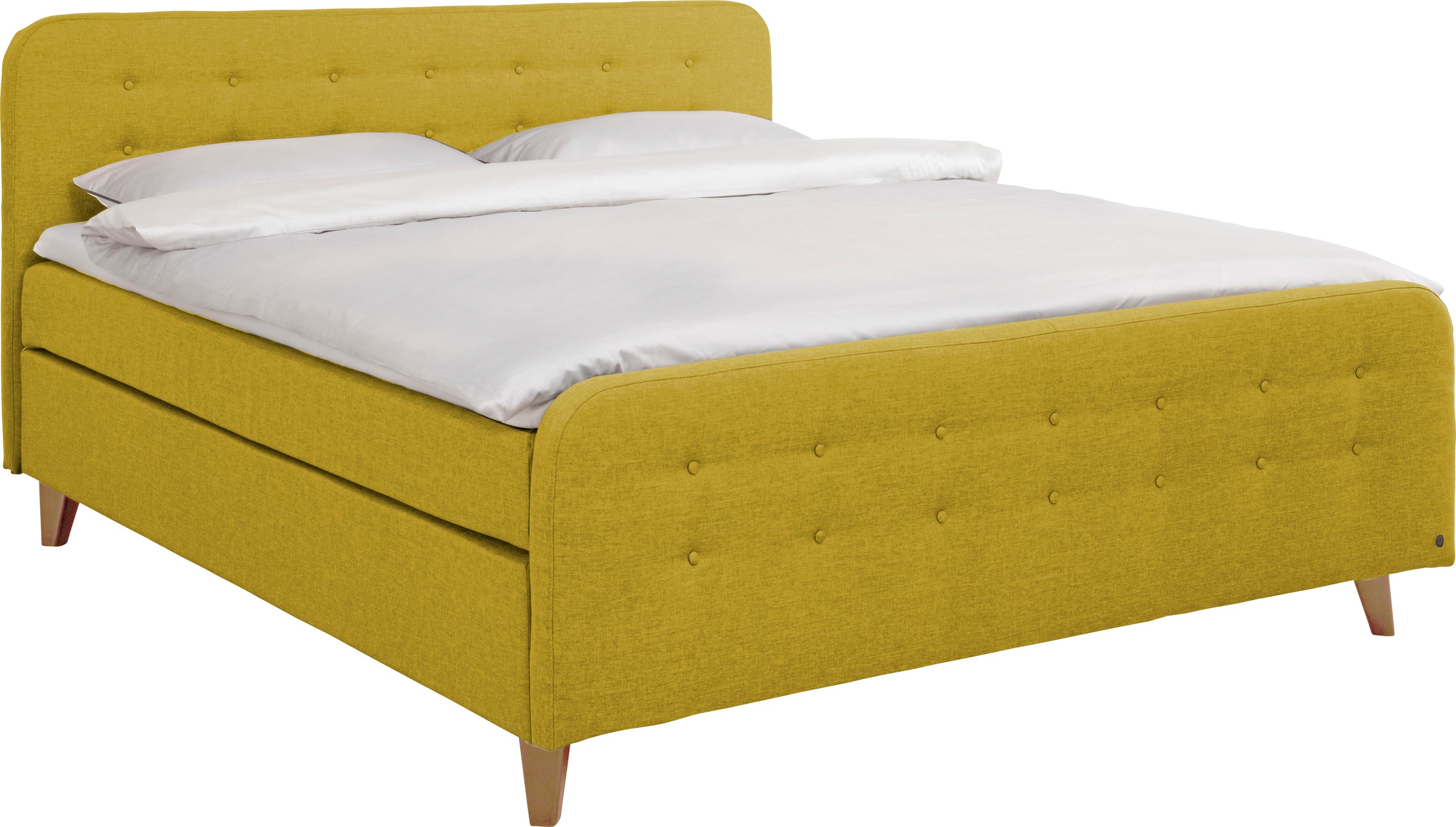 TOM TAILOR Boxspringbett »NORDIC BOX XL«, extra hohes Kopfteil, mit Knopfheftung im... kaufen