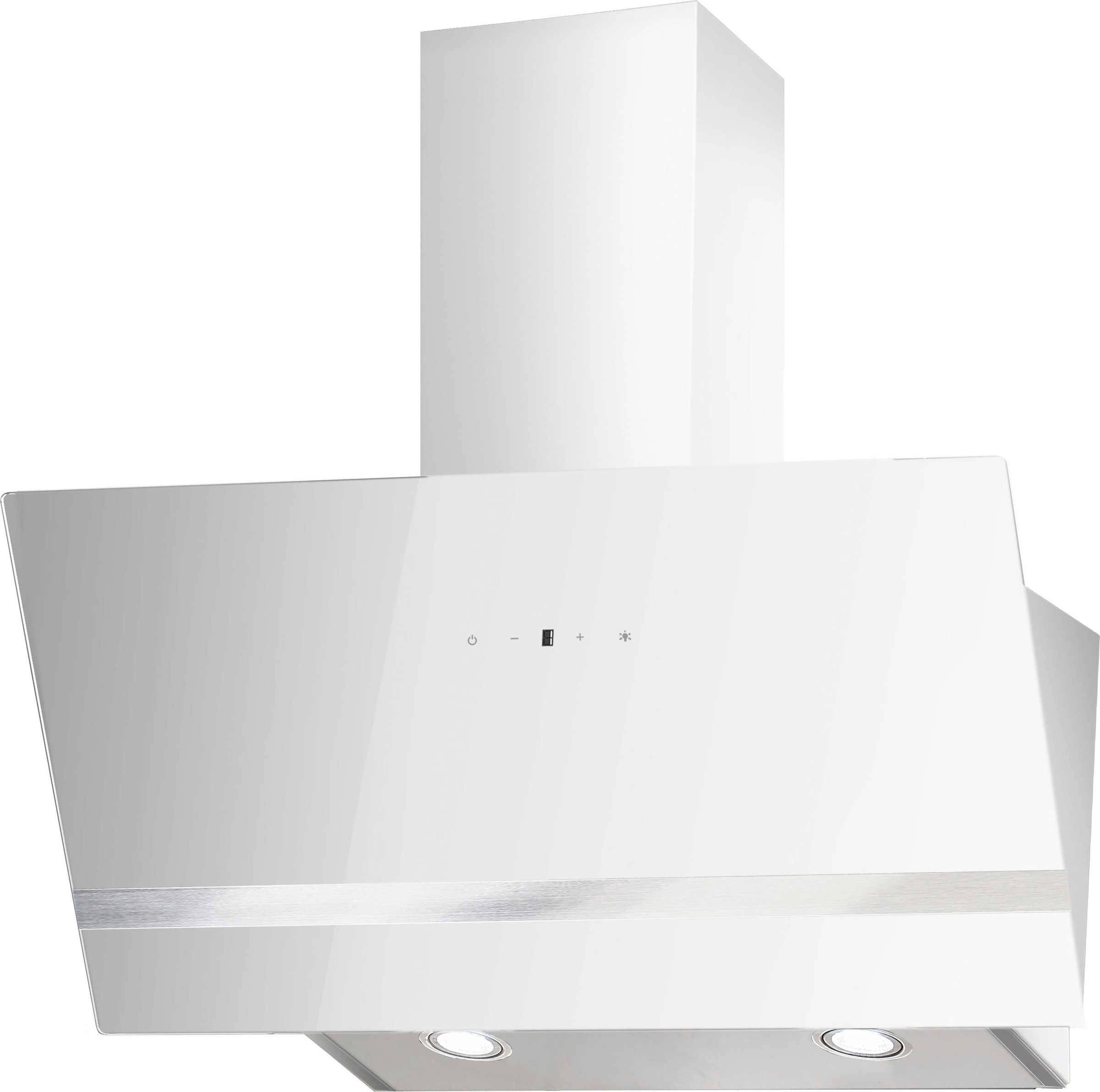 RESPEKTA Kopffreihaube »CH 24090 WAM«, 90 cm, 3 Leistungsstufen, LED-Beleuchtung, Ab- und Umluftfähig
